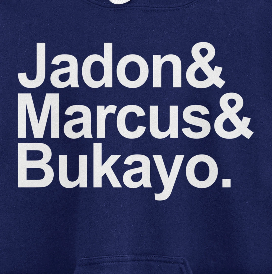 Jason-Marcus-Bukayo Pullover Hoodie