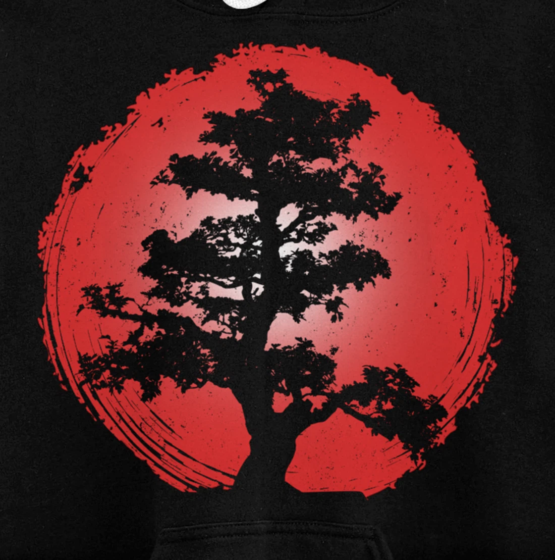 Japanese Bonsai Tree Zen Master Buddhism Penjing Bonsai Pullover Hoodie