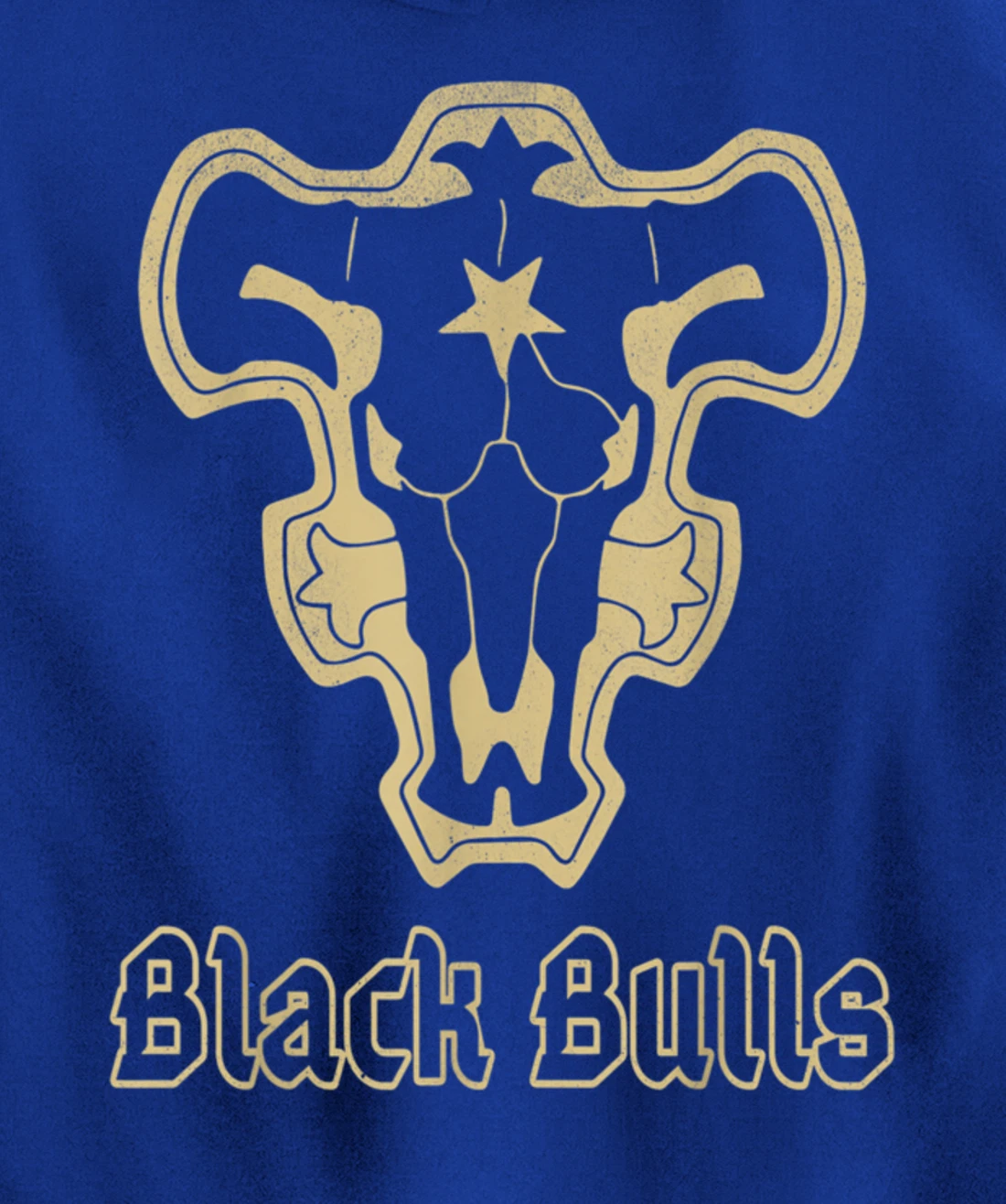 Retro Clover Anime Black Japanese Bulls Manga Costume Pullover Hoodie