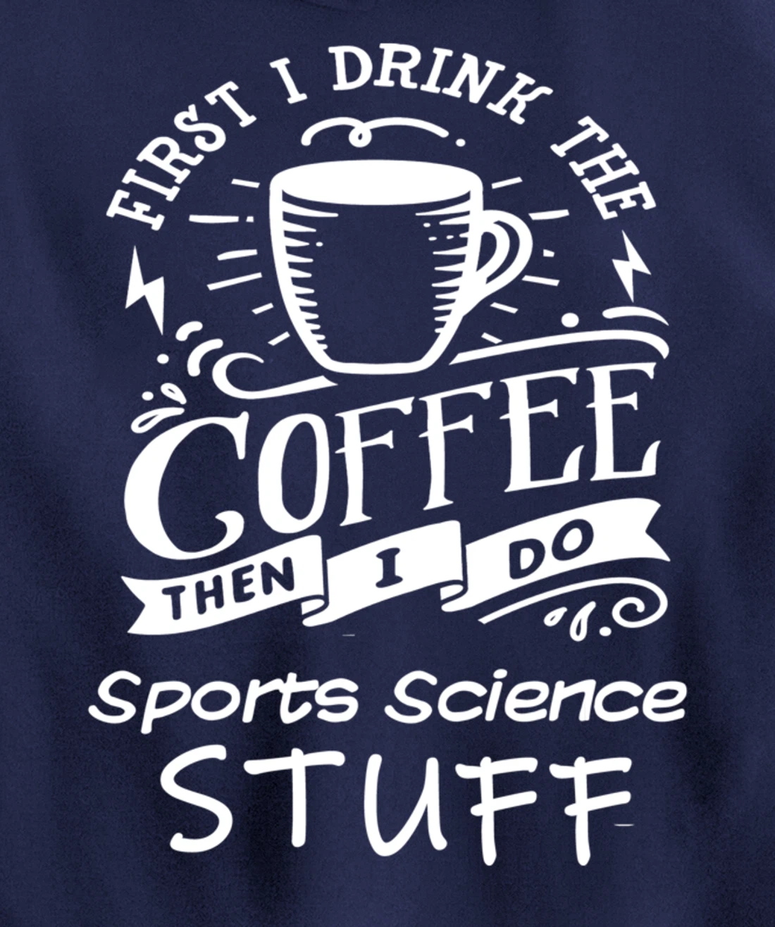 Funny Sports Science Pullover Hoodie