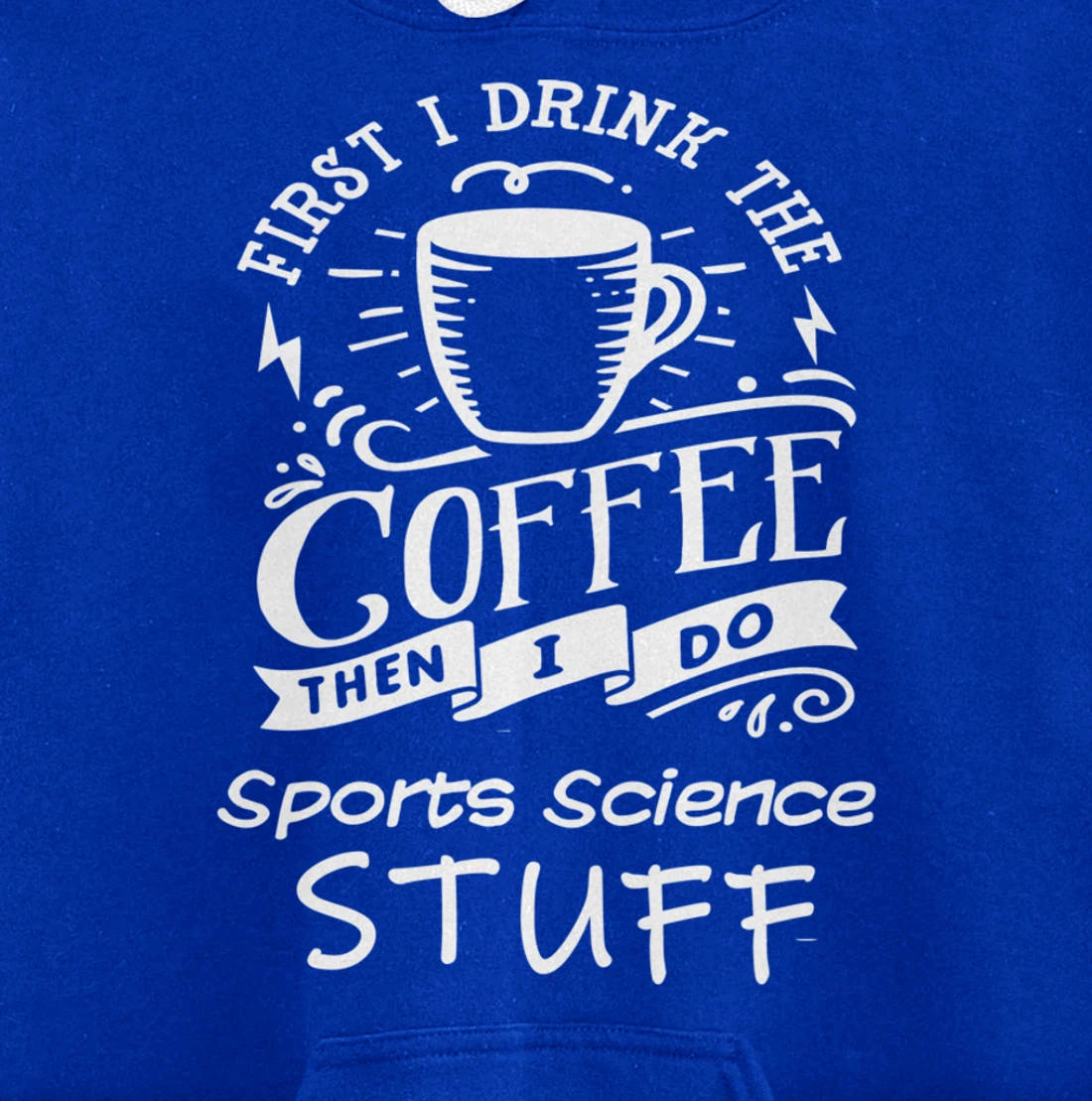 Funny Sports Science Pullover Hoodie