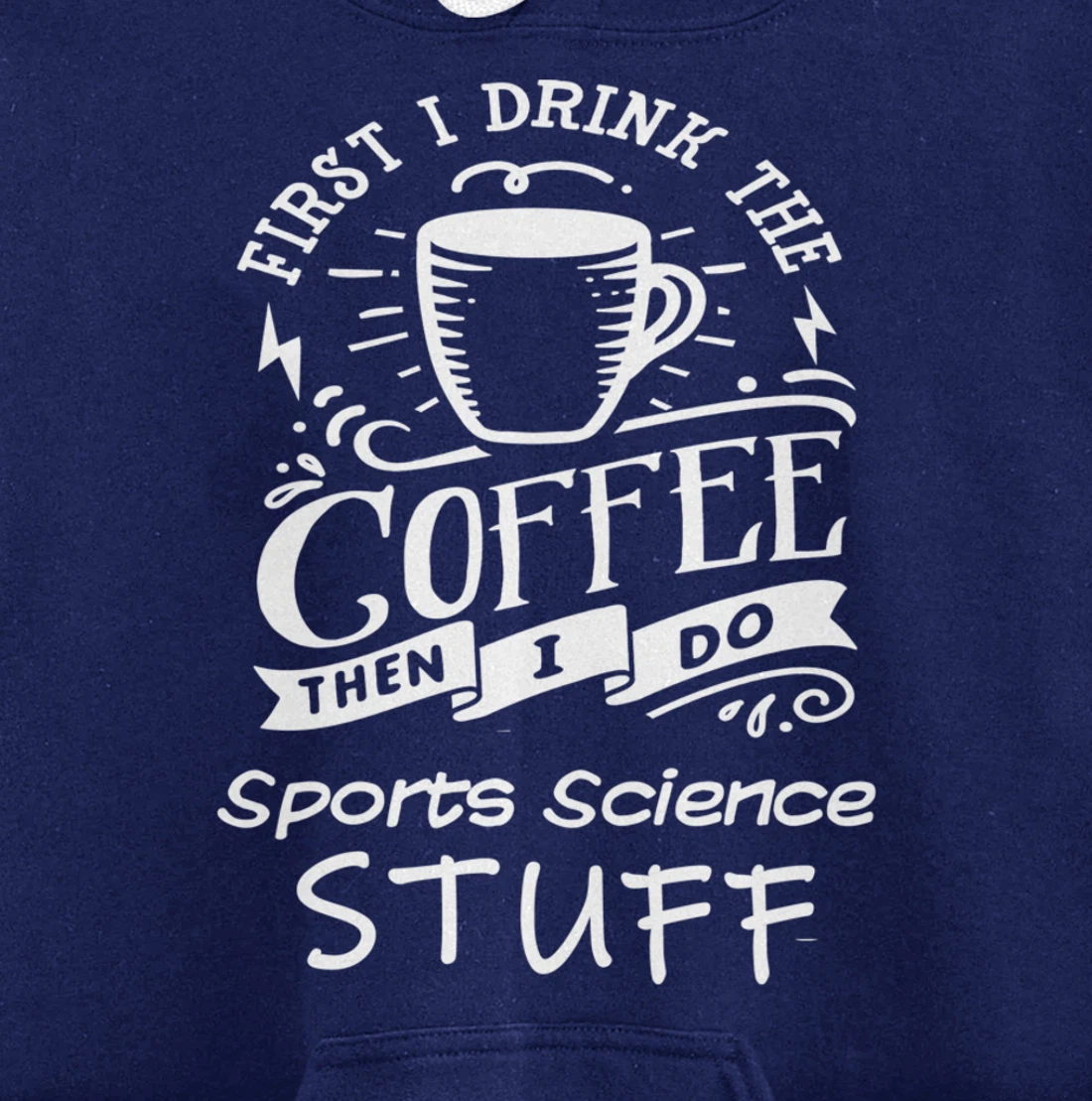 Funny Sports Science Pullover Hoodie