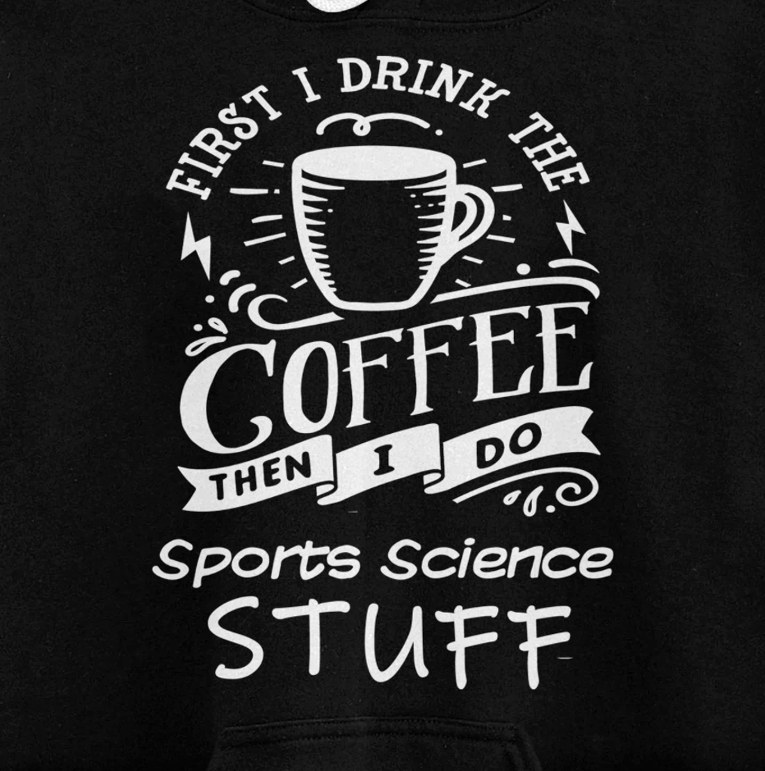 Funny Sports Science Pullover Hoodie