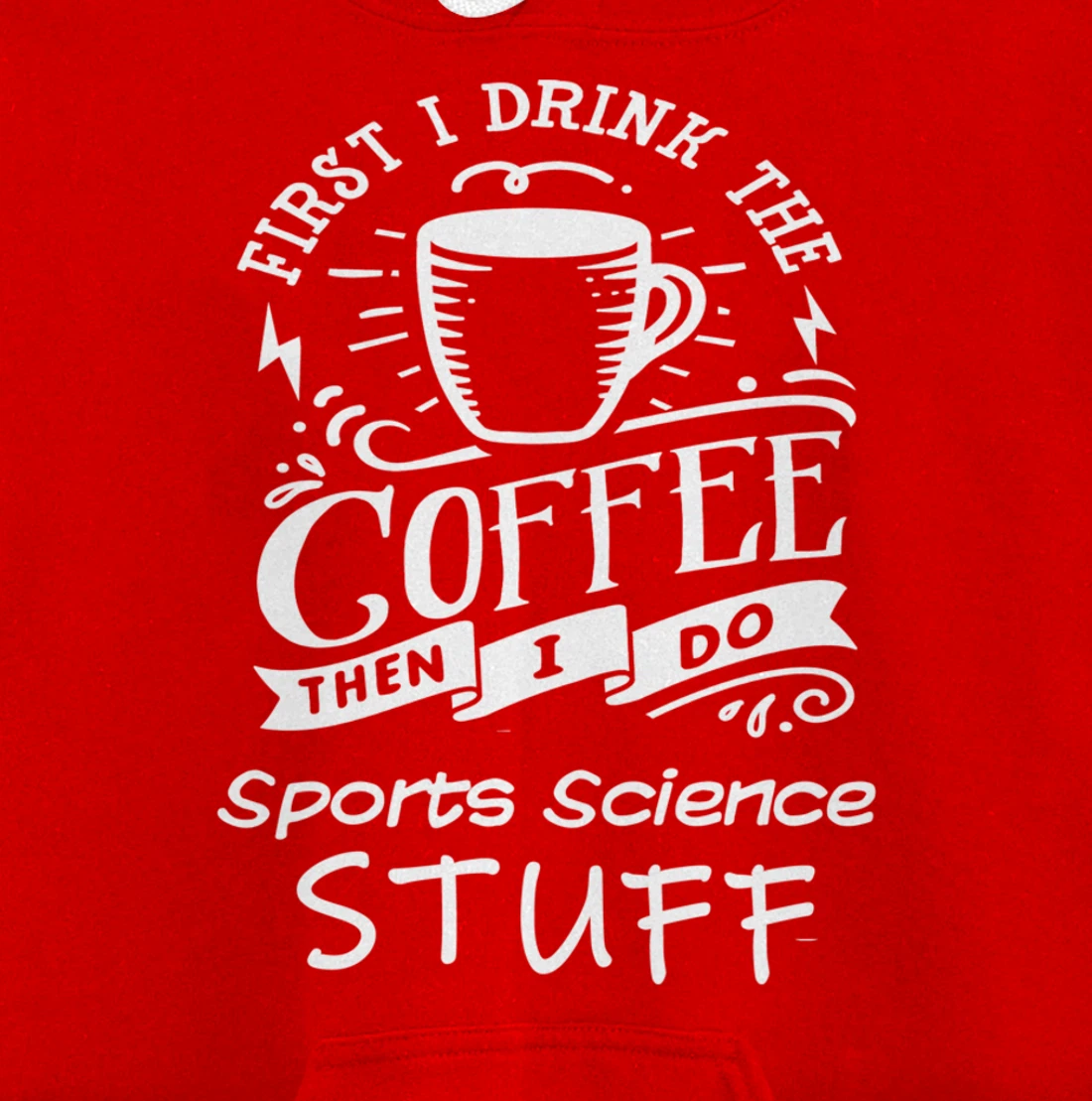 Funny Sports Science Pullover Hoodie