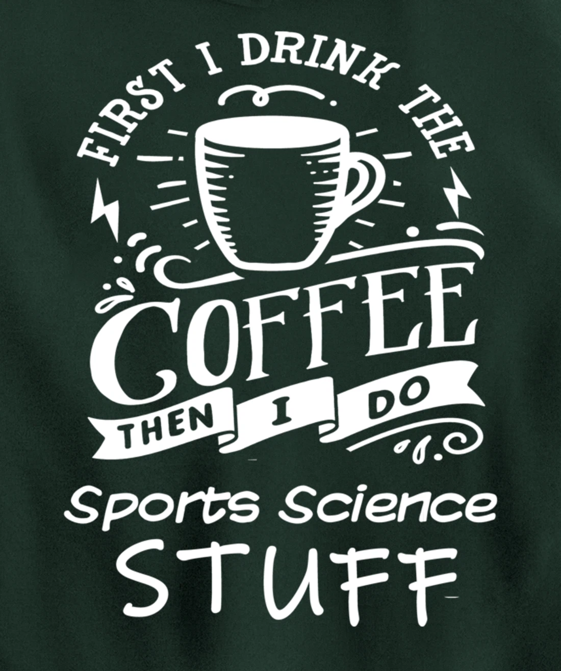 Funny Sports Science Pullover Hoodie