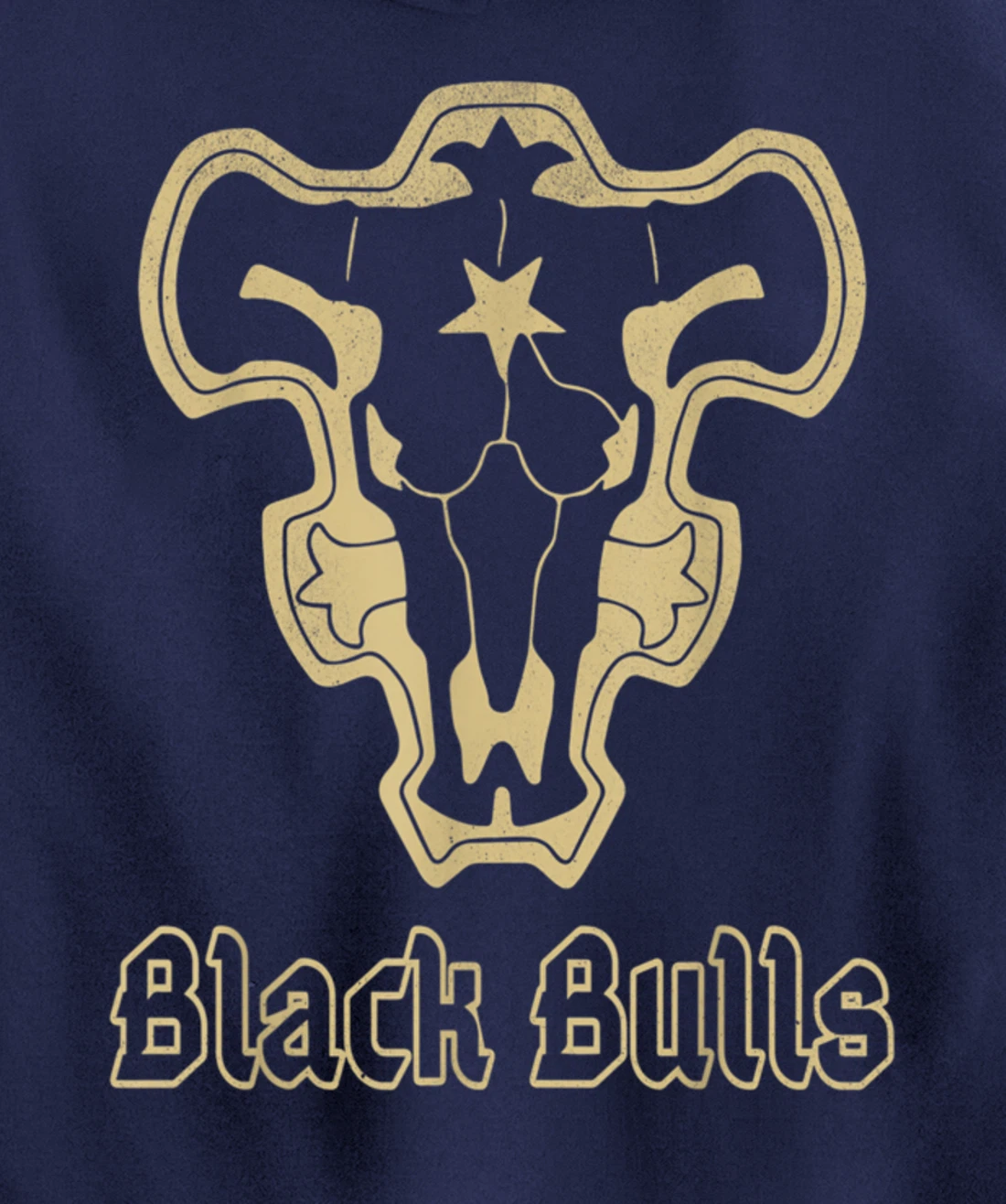 Retro Clover Anime Black Japanese Bulls Manga Costume Pullover Hoodie