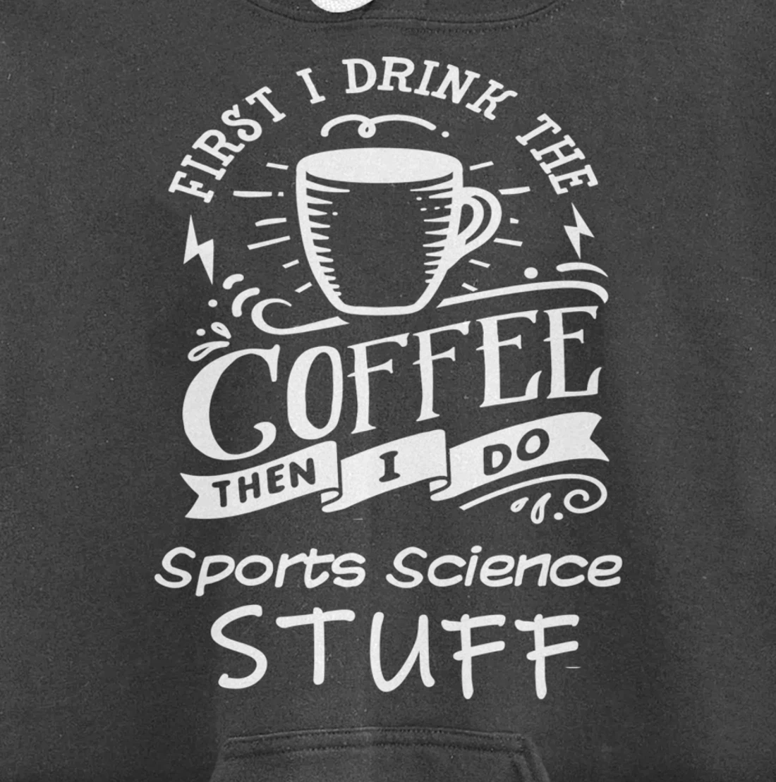 Funny Sports Science Pullover Hoodie