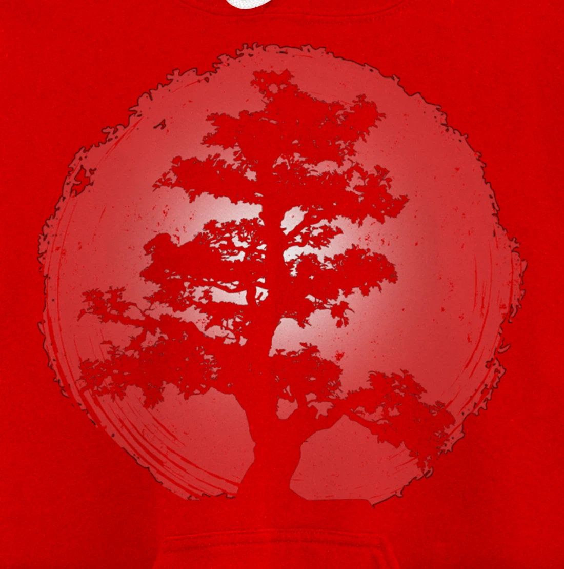 Japanese Bonsai Tree Zen Master Buddhism Penjing Bonsai Pullover Hoodie