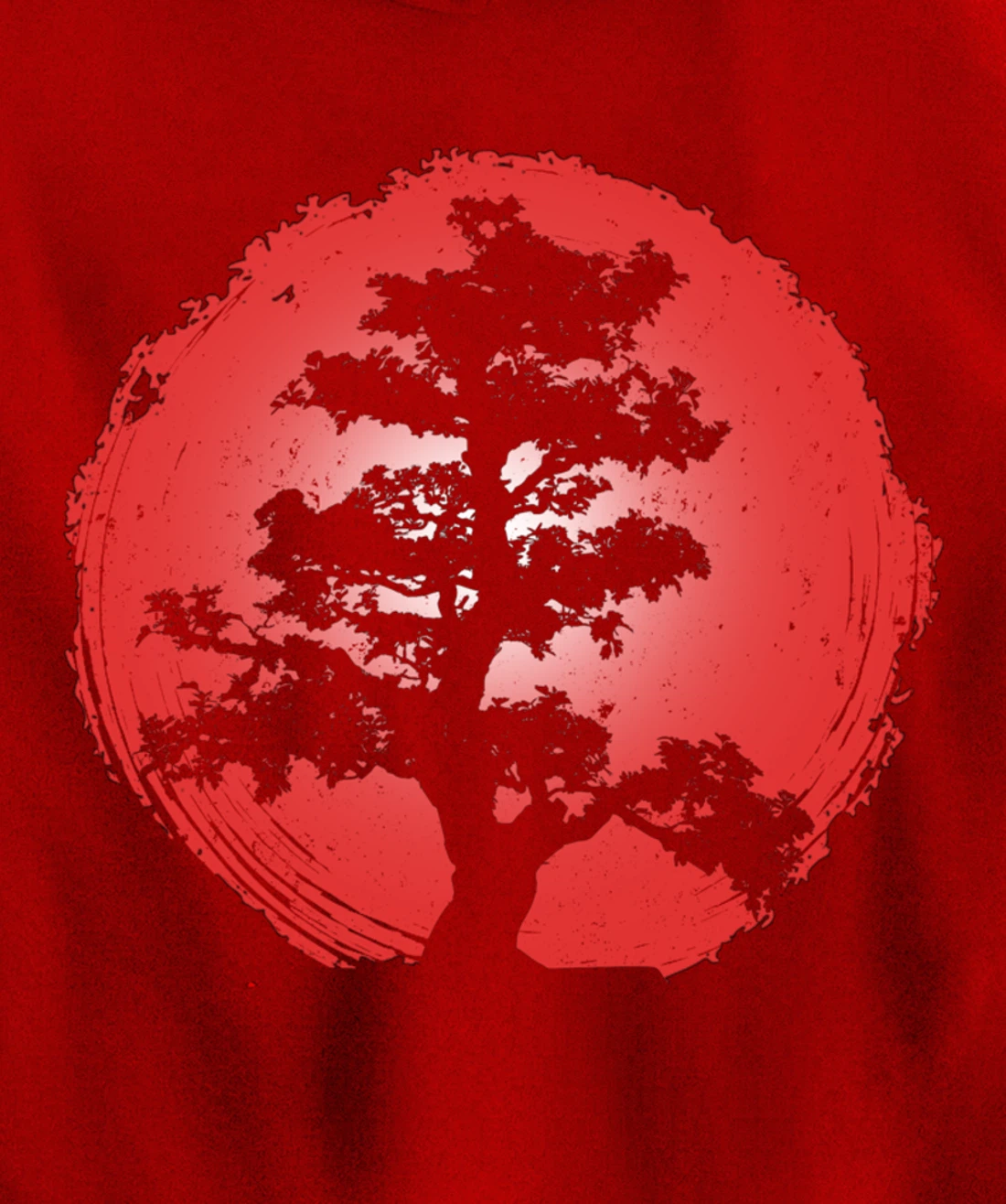 Japanese Bonsai Tree Zen Master Buddhism Penjing Bonsai Pullover Hoodie