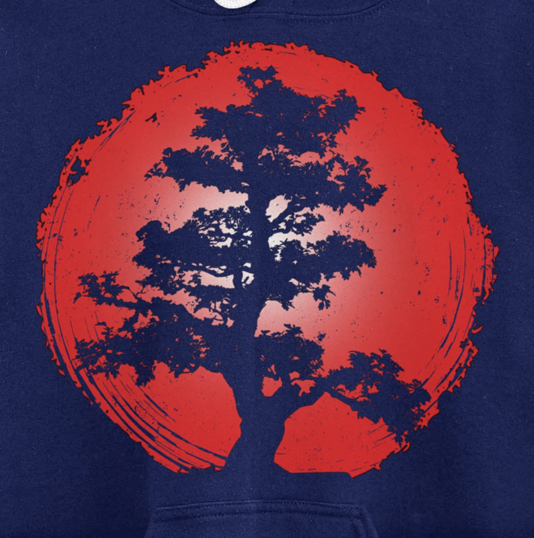 Japanese Bonsai Tree Zen Master Buddhism Penjing Bonsai Pullover Hoodie