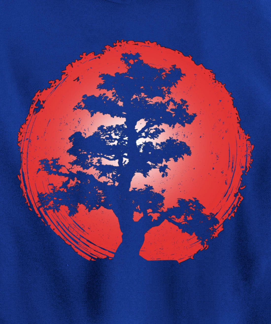 Japanese Bonsai Tree Zen Master Buddhism Penjing Bonsai Pullover Hoodie