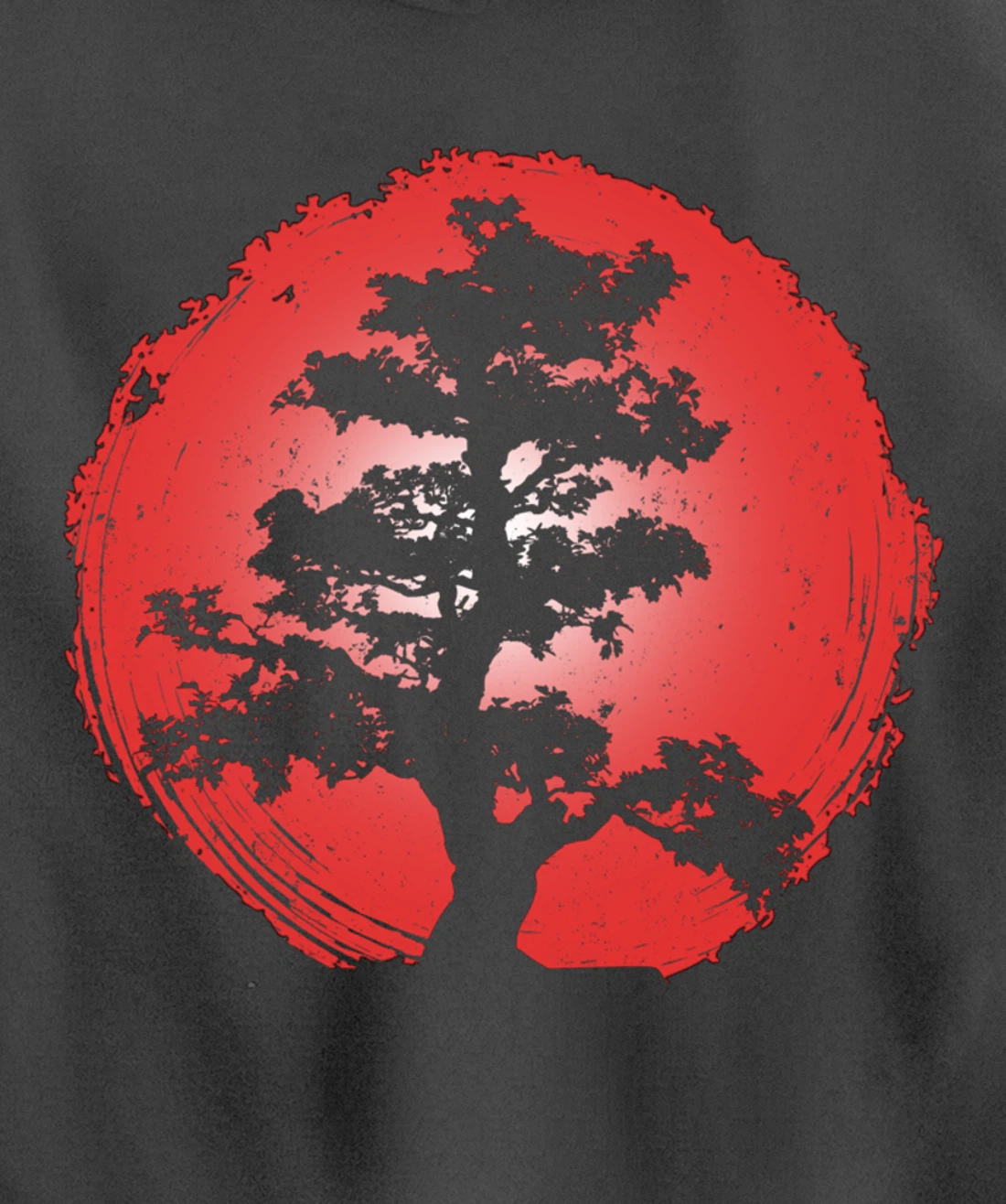 Japanese Bonsai Tree Zen Master Buddhism Penjing Bonsai Pullover Hoodie