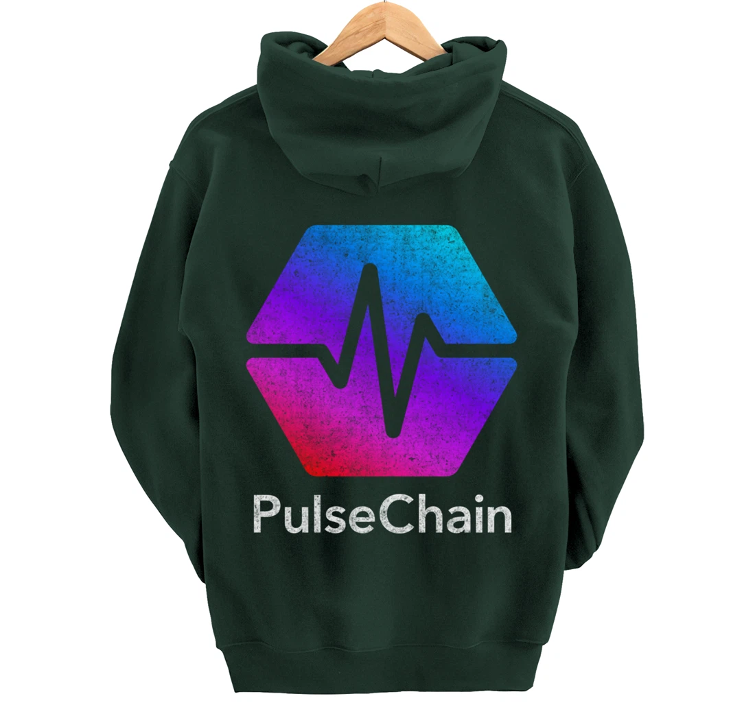 PulseChain, Largest Crypto Airdrop in History, Ethereum Fork Pullover Hoodie