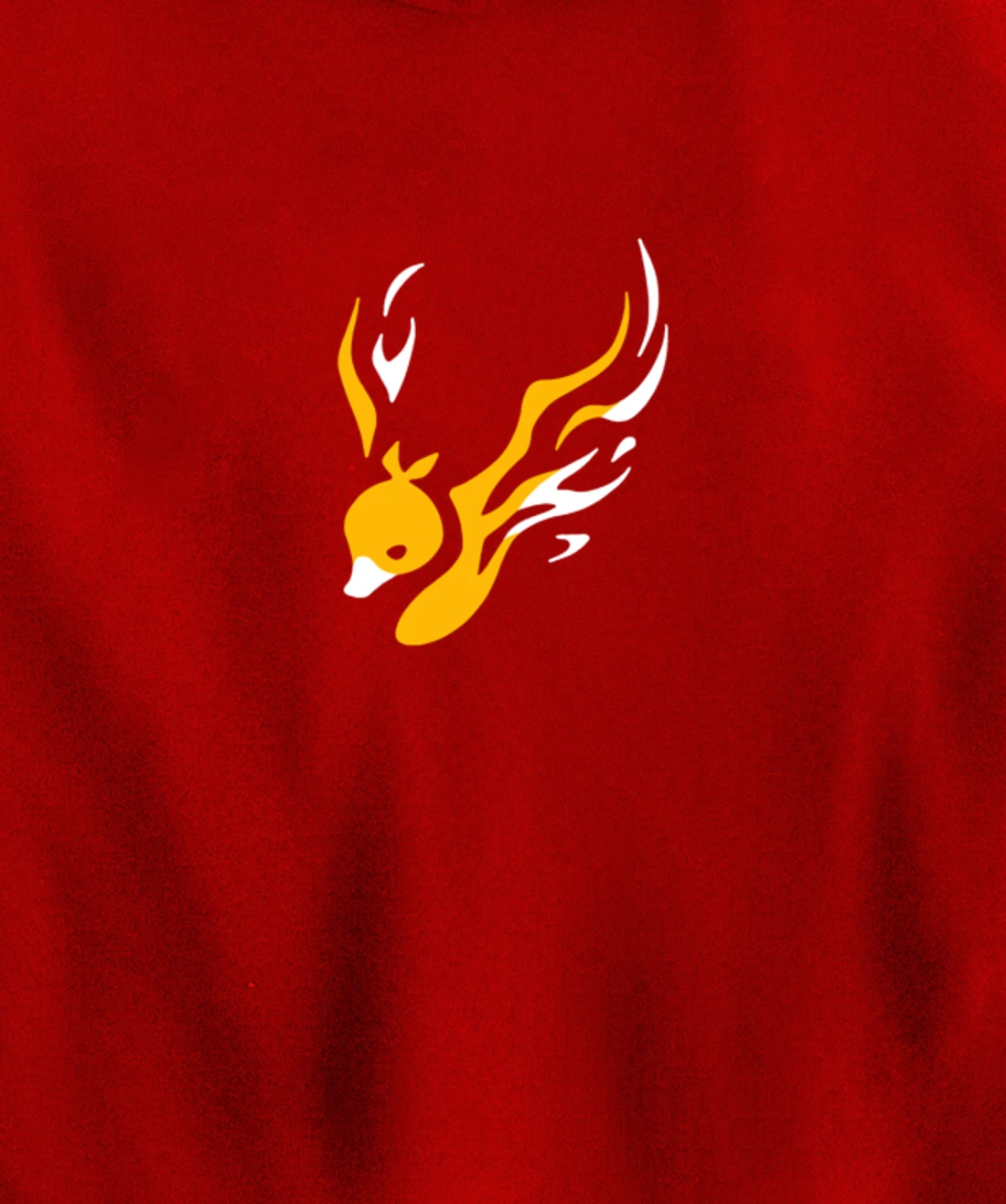 White-Phoenix-Duck-Quackity-Shop-Planet-Duck-Merch Pullover Hoodie