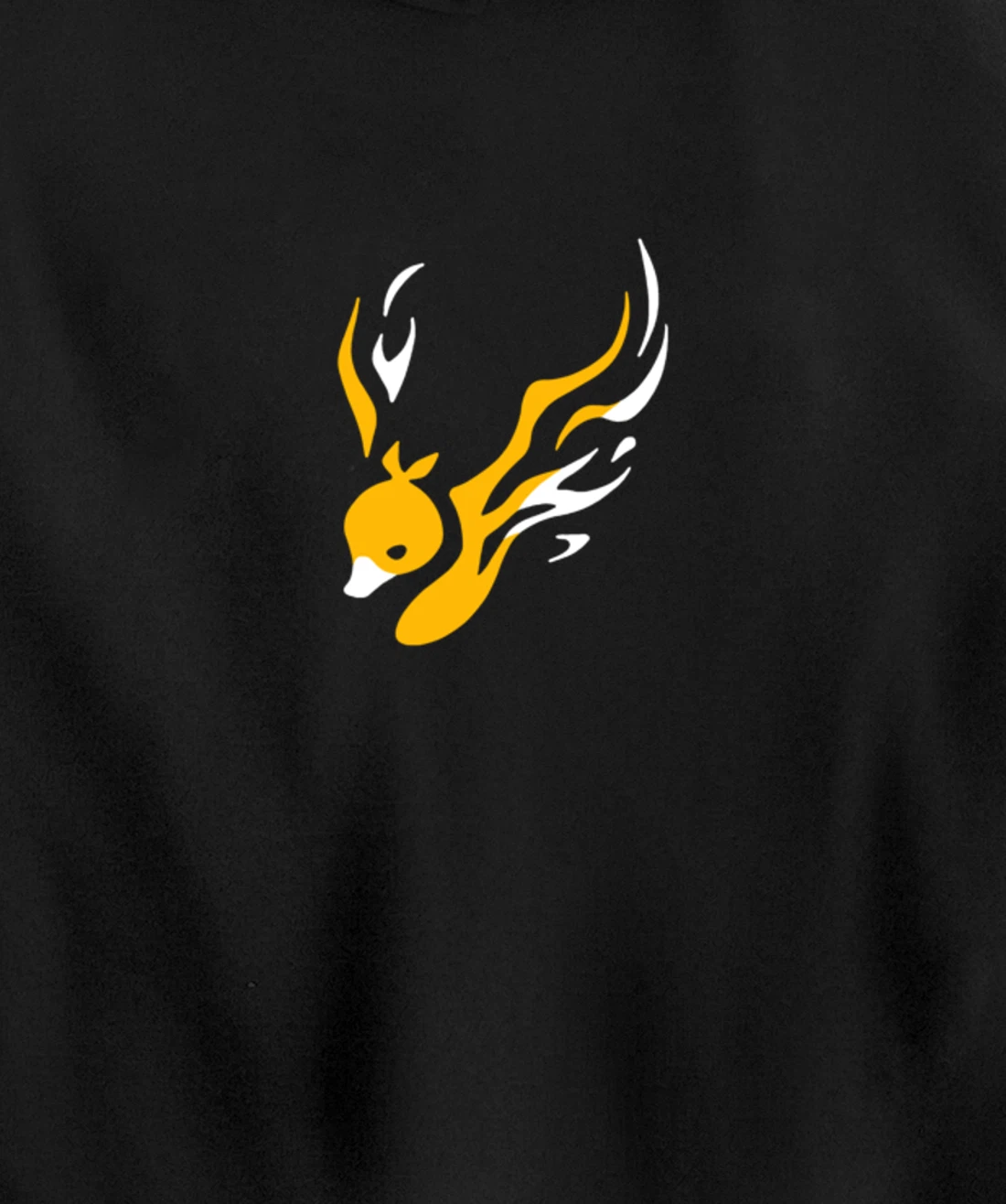 White-Phoenix-Duck-Quackity-Shop-Planet-Duck-Merch Pullover Hoodie