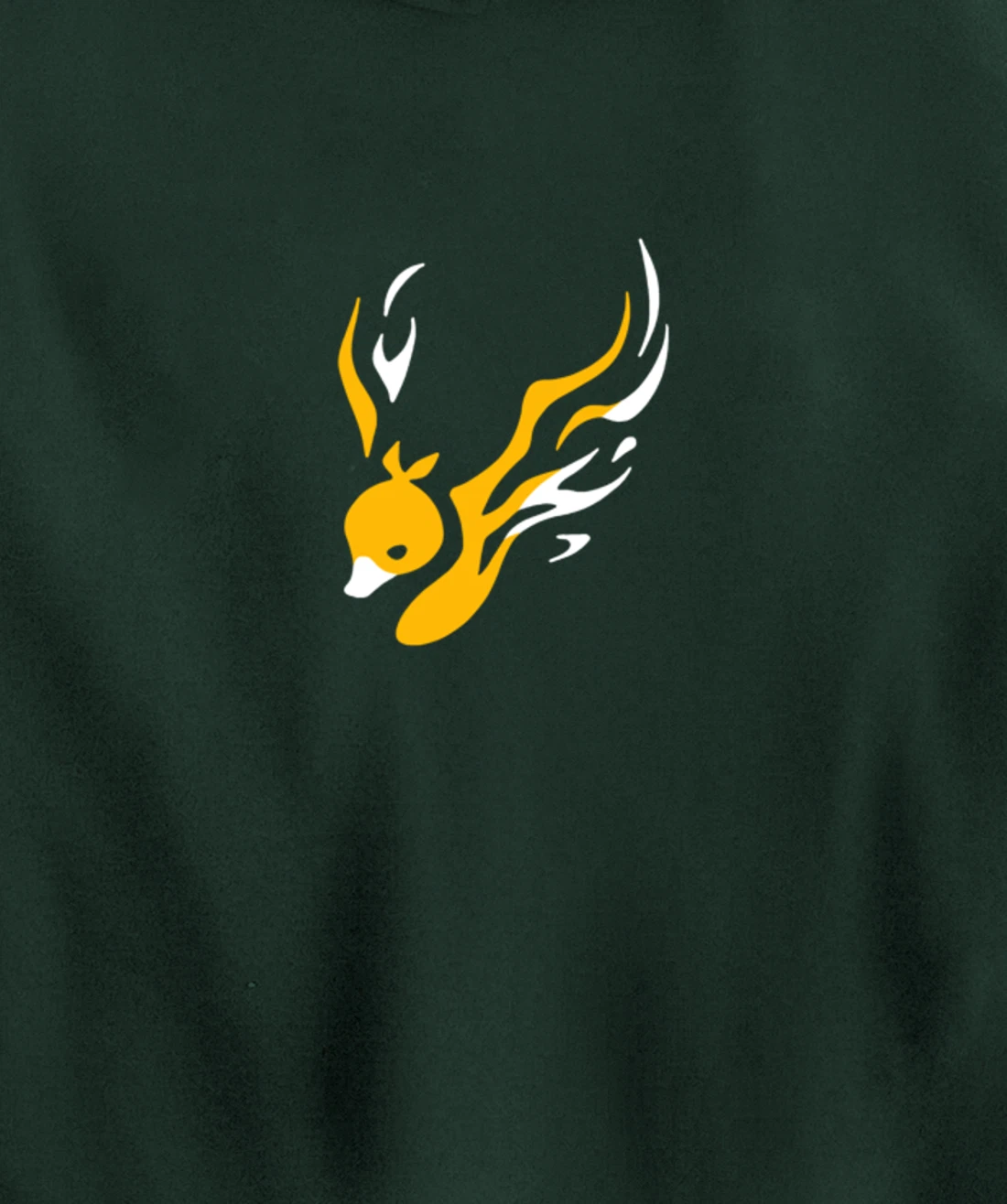 White-Phoenix-Duck-Quackity-Shop-Planet-Duck-Merch Pullover Hoodie