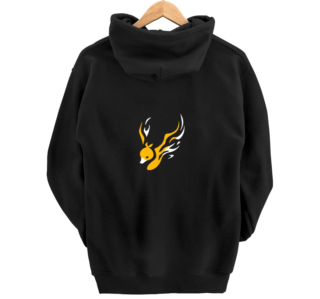 White-Phoenix-Duck-Quackity-Shop-Planet-Duck-Merch Pullover Hoodie