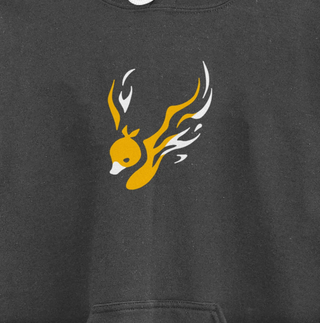 White-Phoenix-Duck-Quackity-Shop-Planet-Duck-Merch Pullover Hoodie