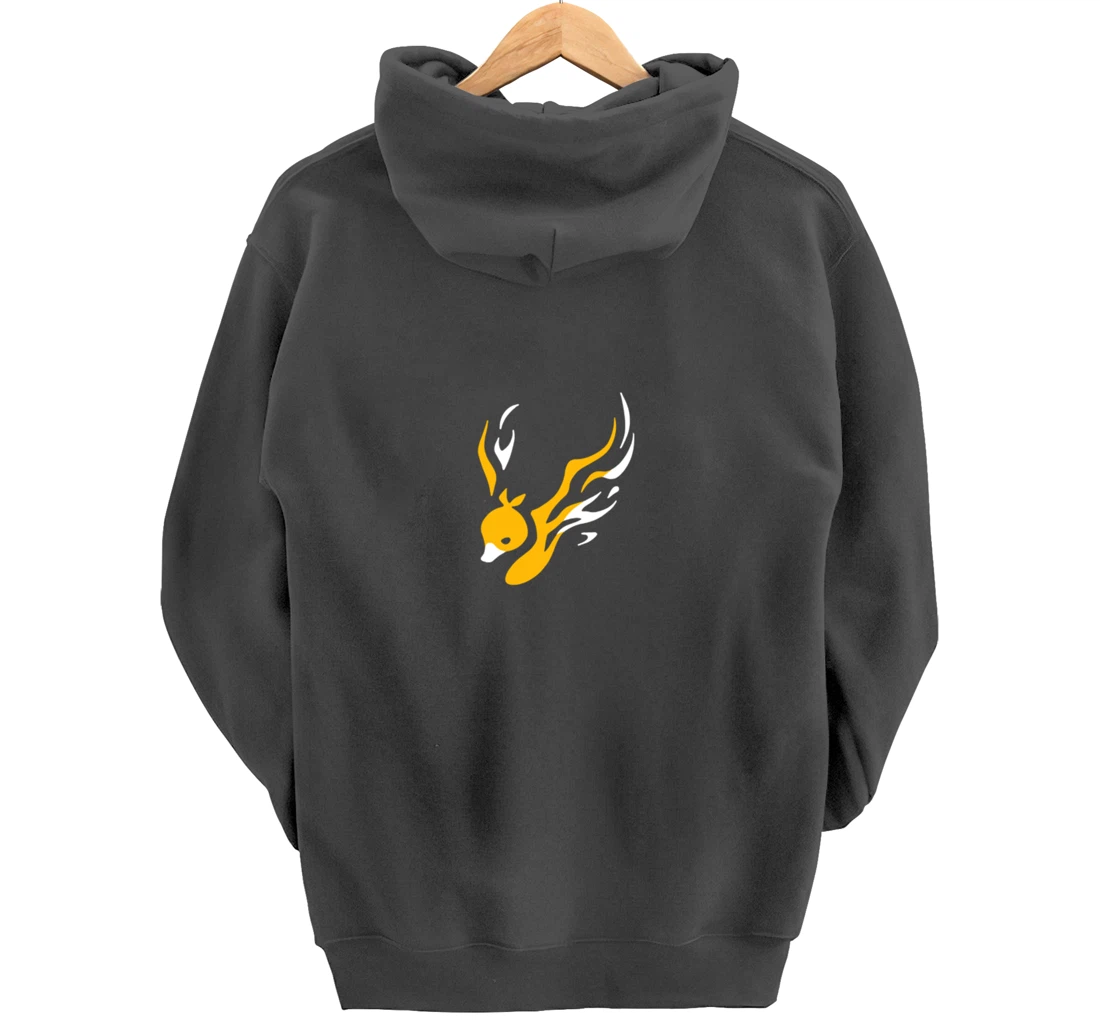 White-Phoenix-Duck-Quackity-Shop-Planet-Duck-Merch Pullover Hoodie