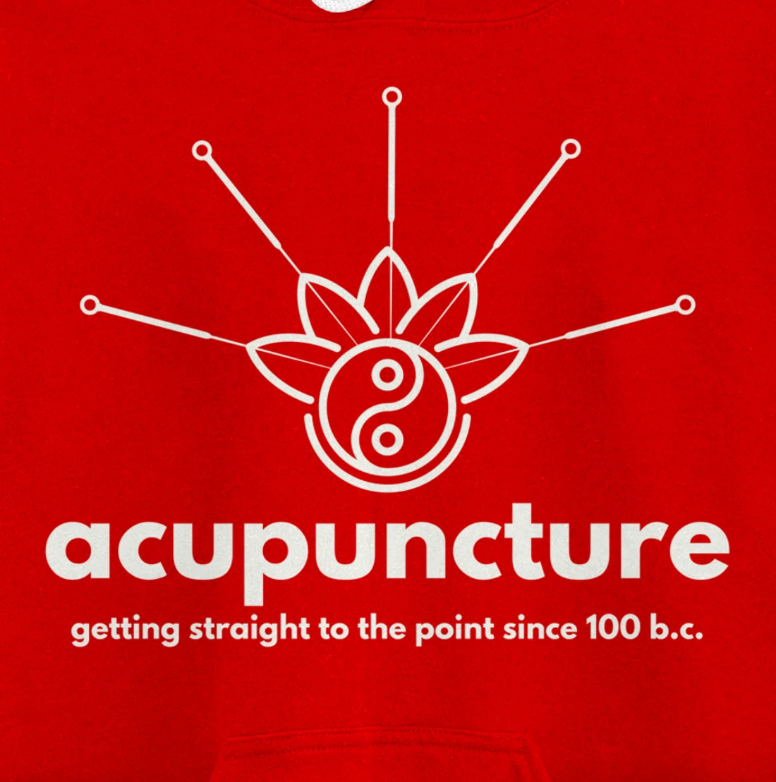 ACUPUNCTURE Pullover Hoodie