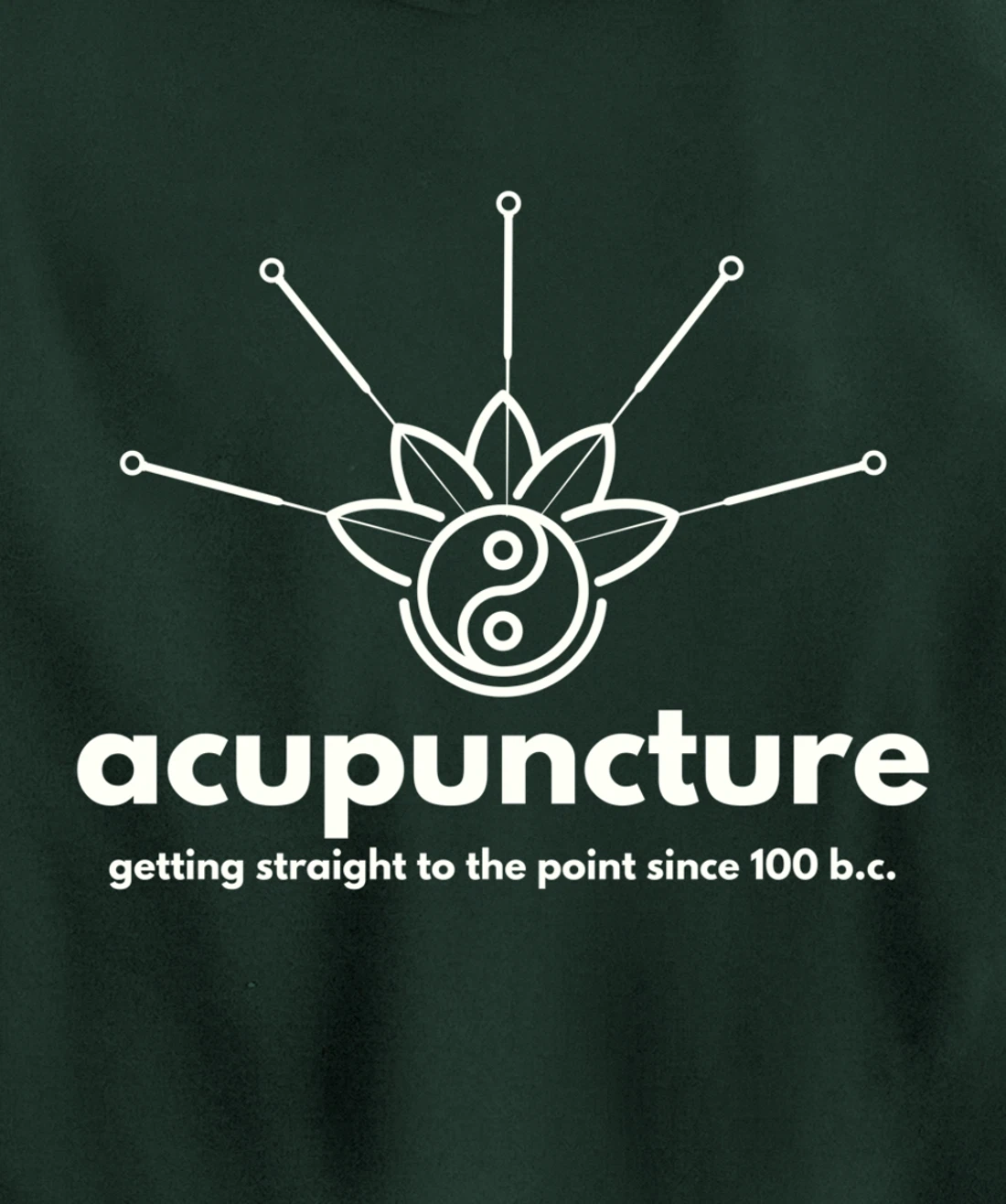 ACUPUNCTURE Pullover Hoodie
