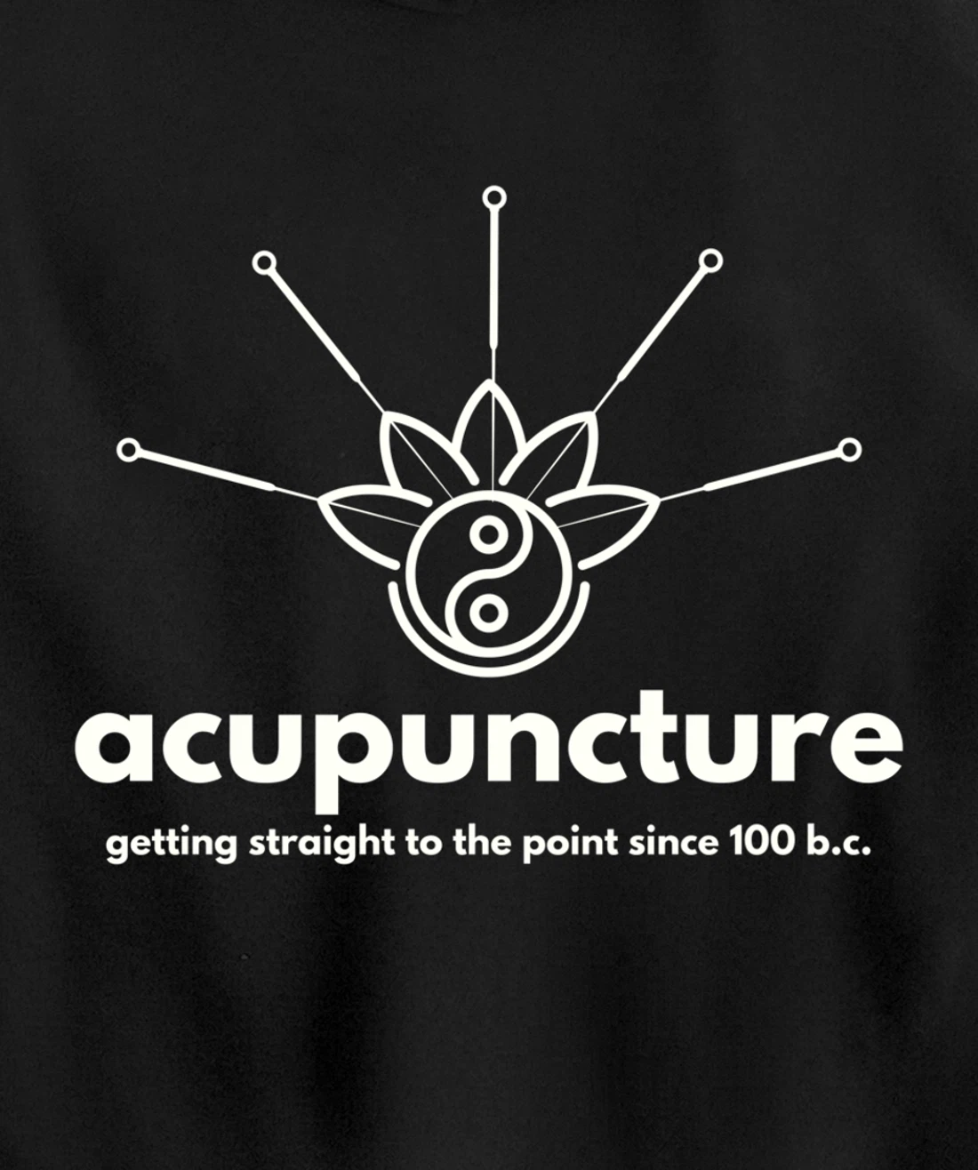 ACUPUNCTURE Pullover Hoodie