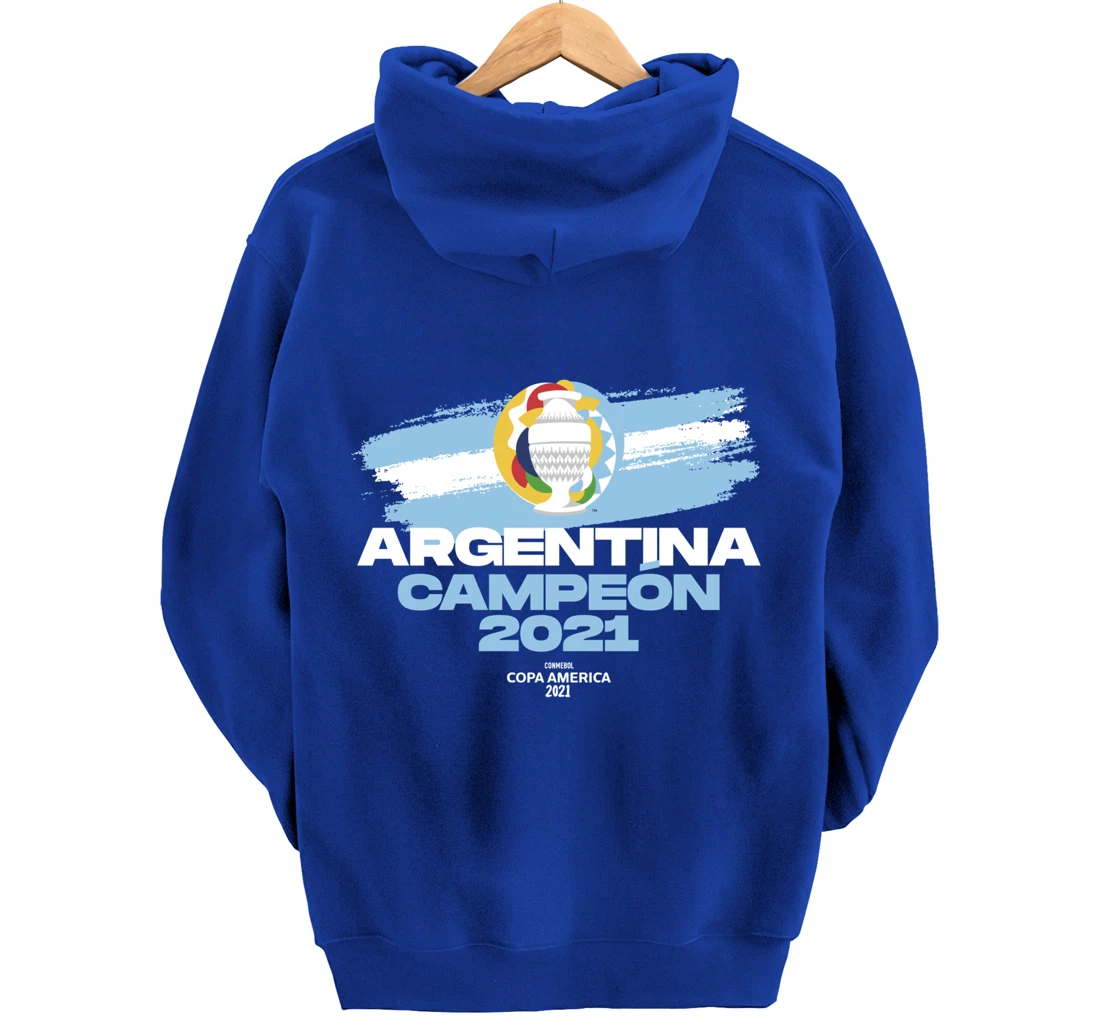 Copa America 2021 Argentina Campeón Pullover Hoodie