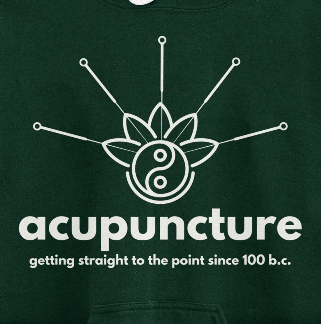 ACUPUNCTURE Pullover Hoodie