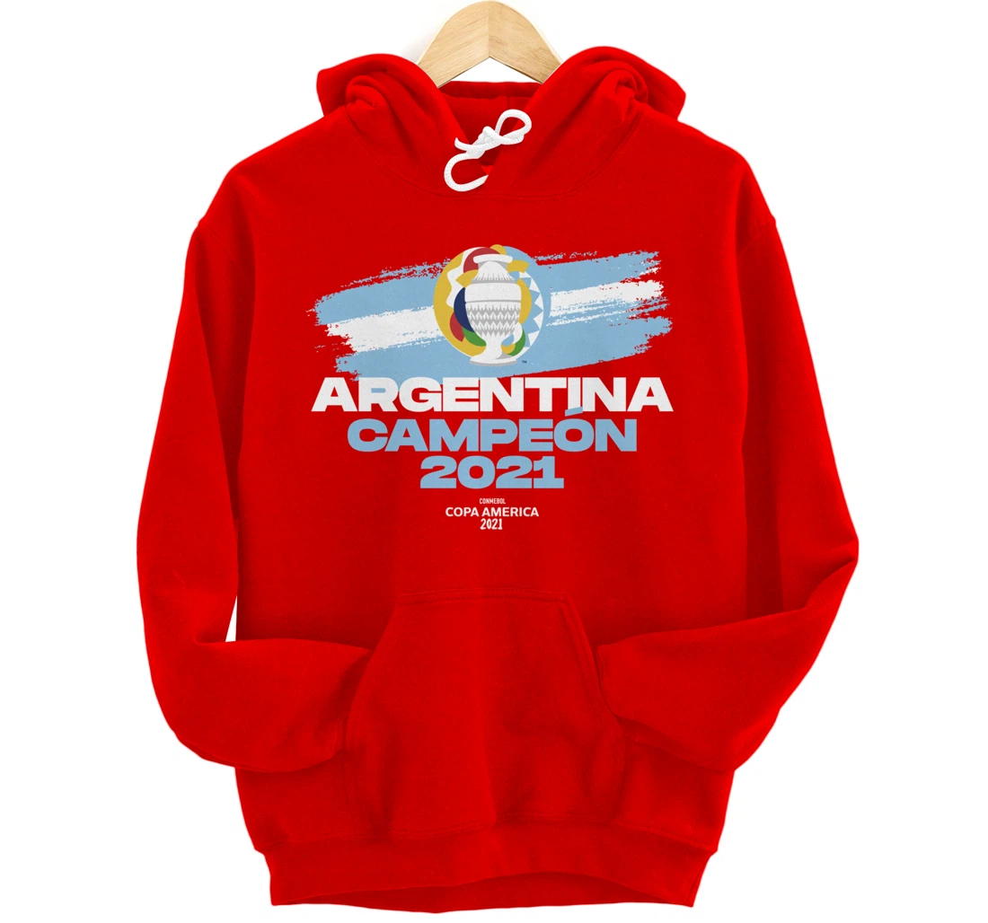 Copa America 2021 Argentina Campeón Pullover Hoodie