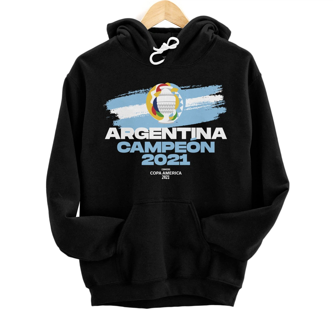 Copa America 2021 Argentina Campeón Pullover Hoodie