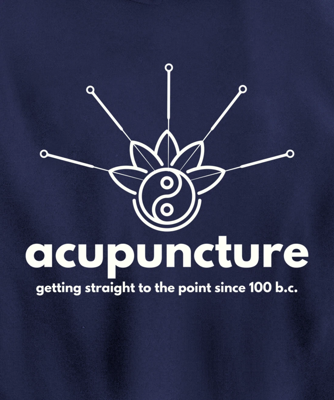 ACUPUNCTURE Pullover Hoodie