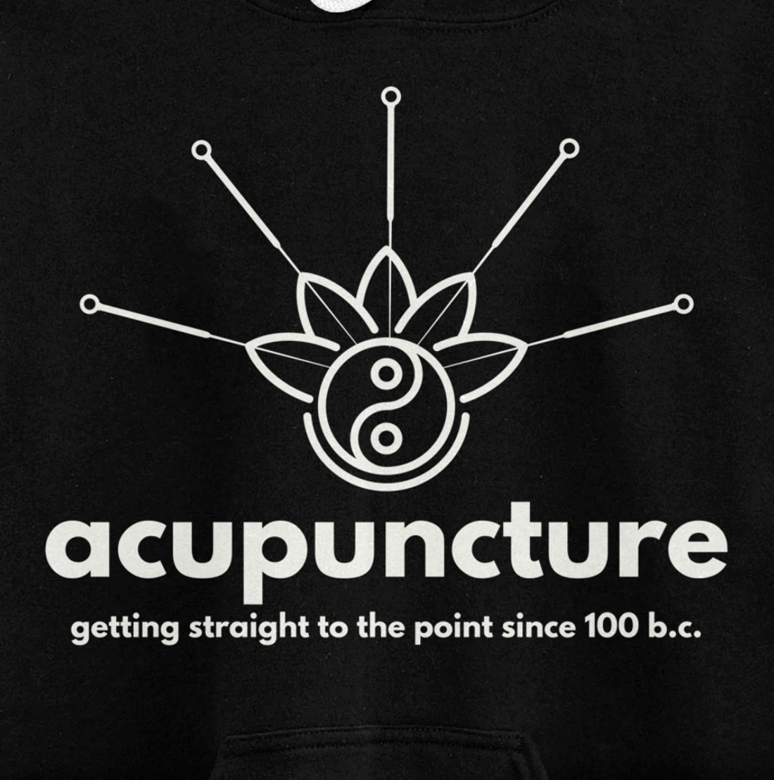 ACUPUNCTURE Pullover Hoodie