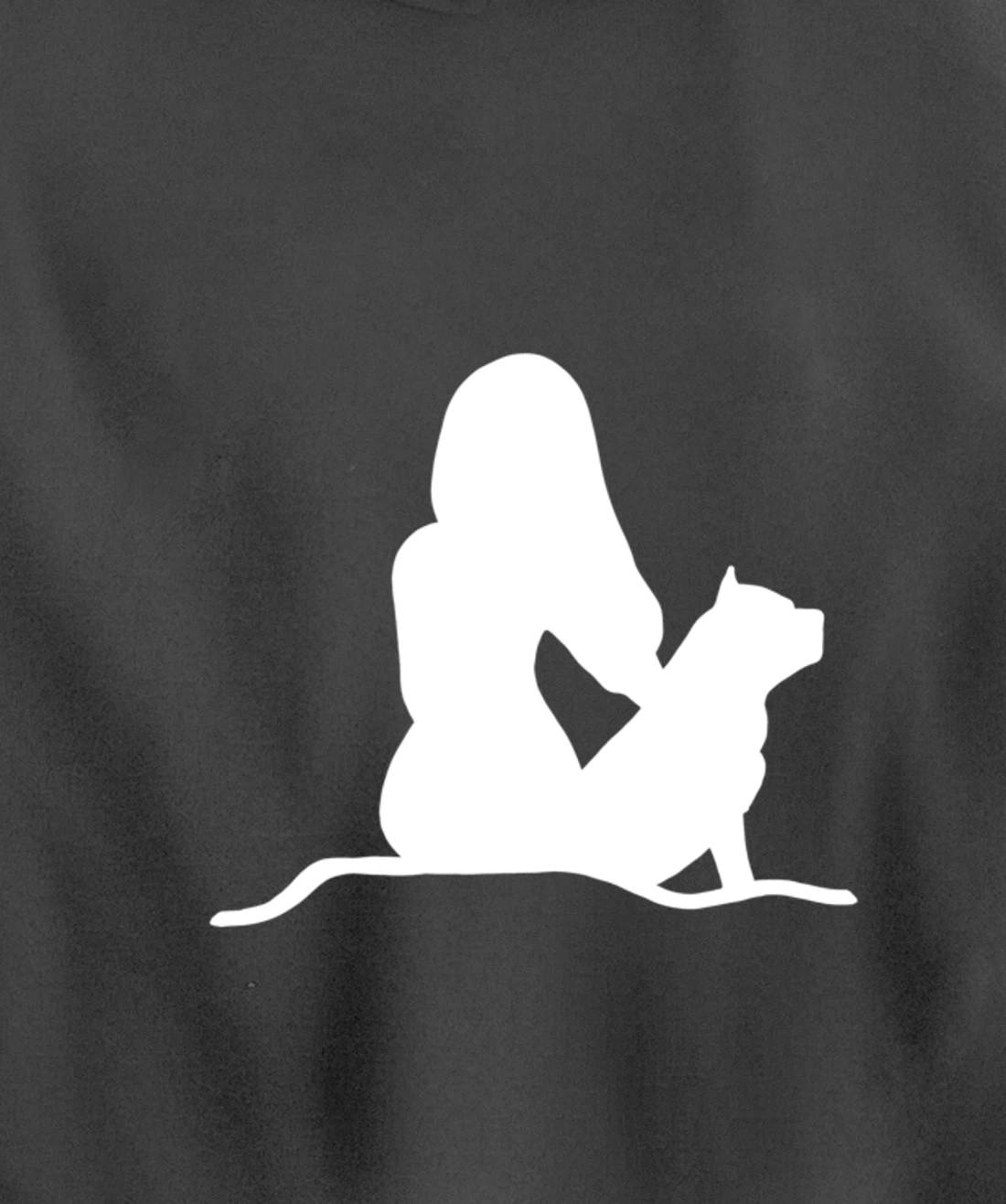 Pitbull Woman Pullover Hoodie