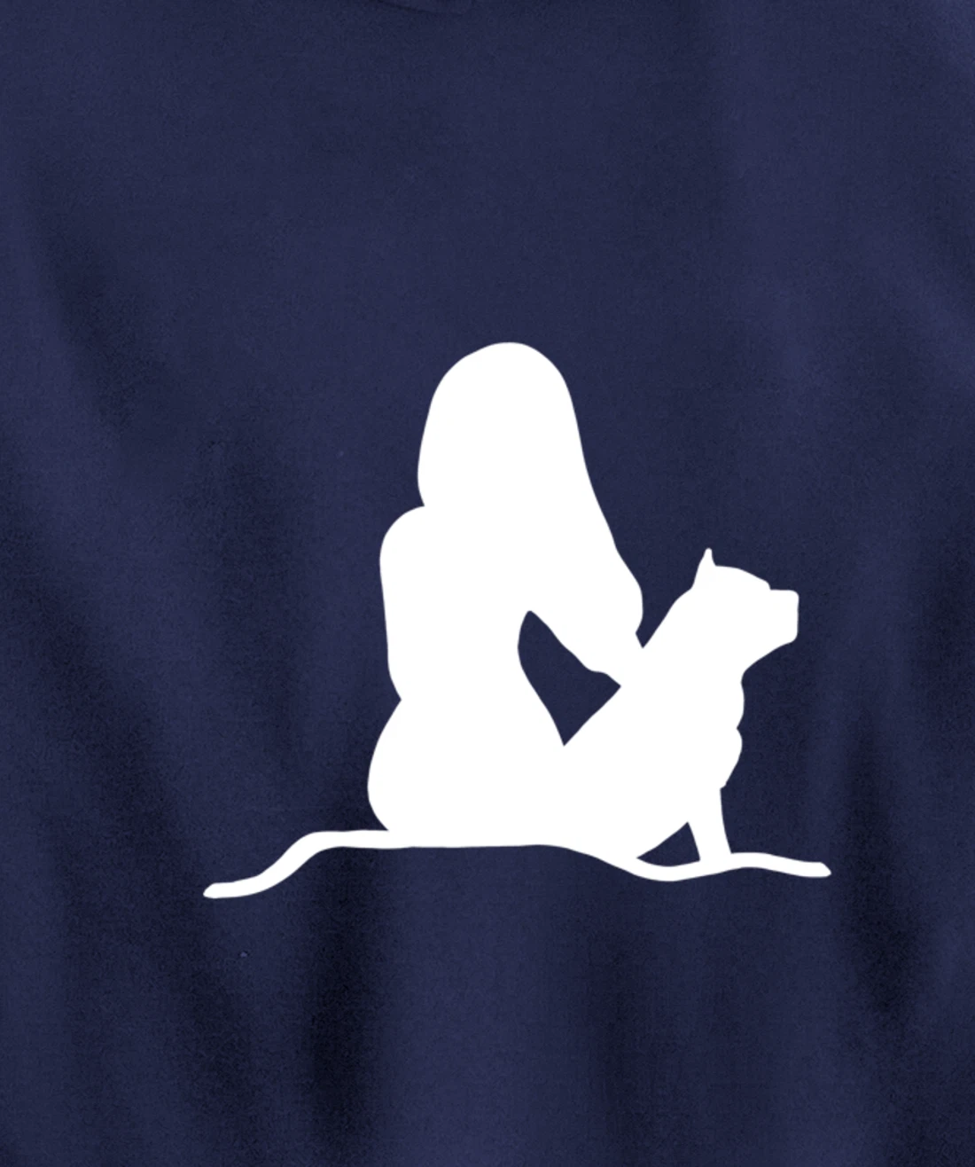 Pitbull Woman Pullover Hoodie