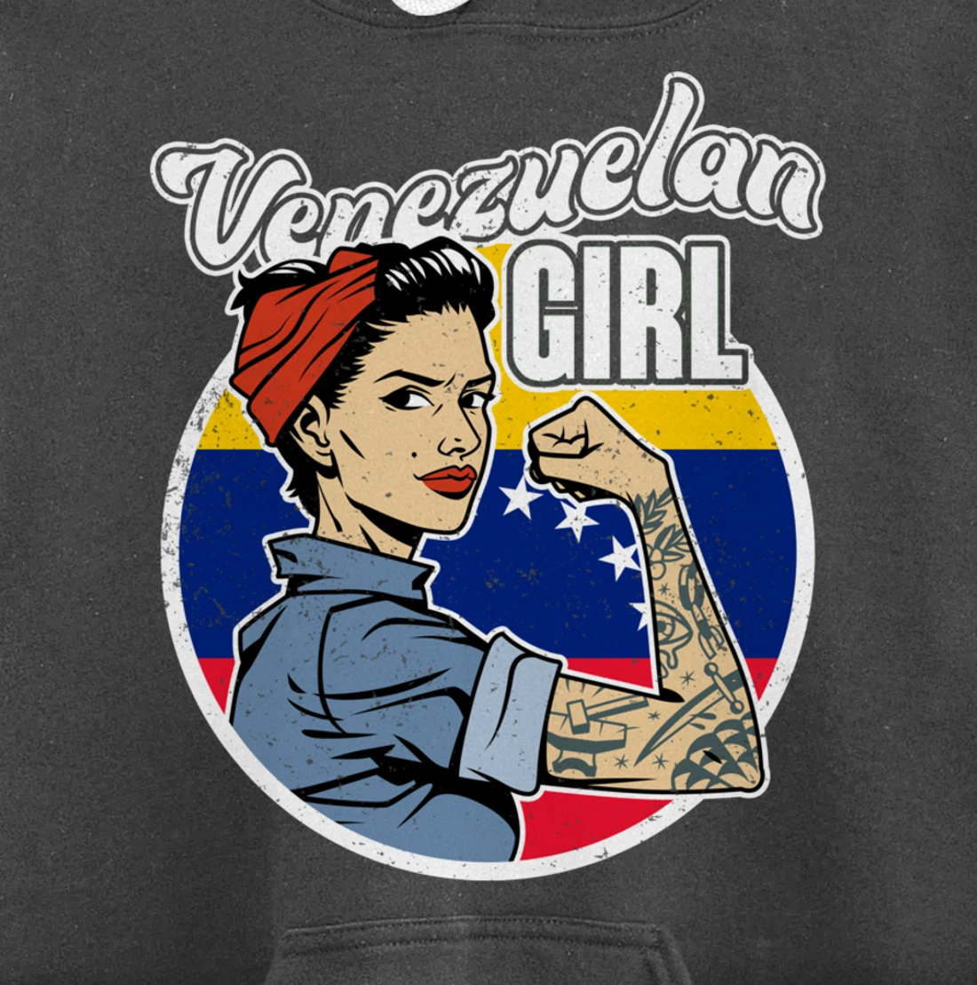 Proud Latina Women Girls Gift Venezuelan Girl Venezuela Pullover Hoodie