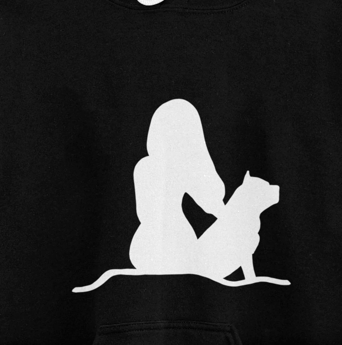 Pitbull Woman Pullover Hoodie
