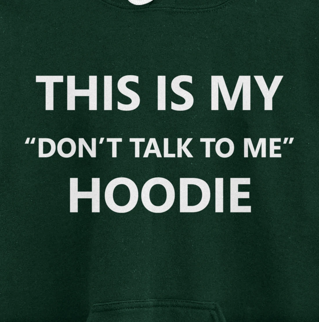 This Is My Don't Talk to Me Funny Meme Dank Gen Z Gift Pullover Hoodie