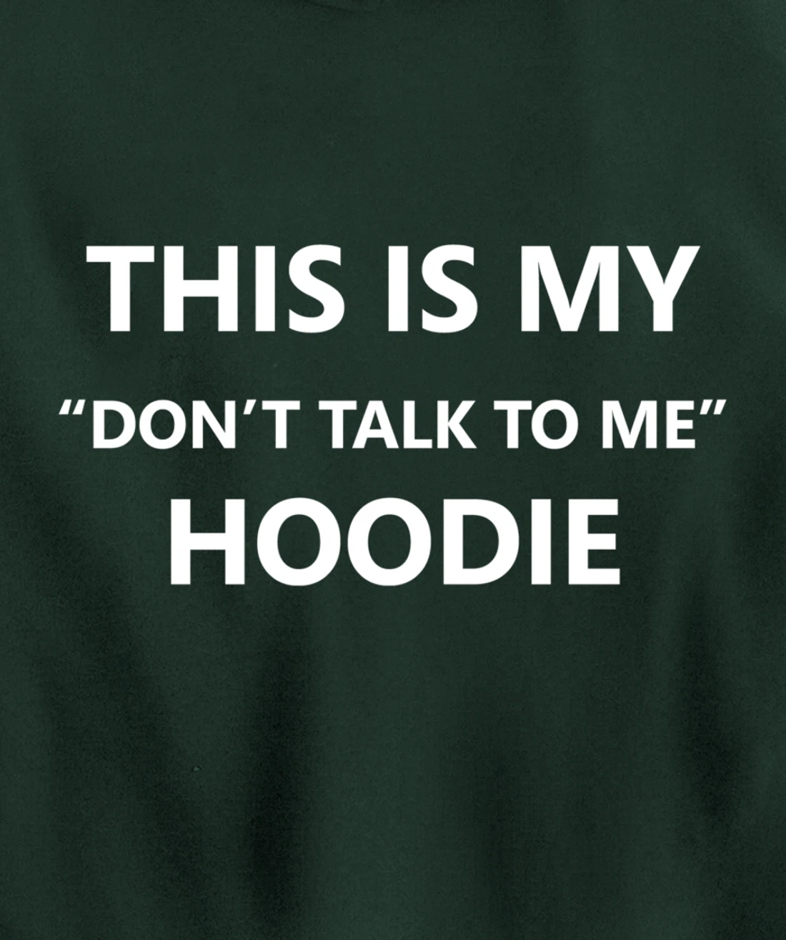 This Is My Don't Talk to Me Funny Meme Dank Gen Z Gift Pullover Hoodie