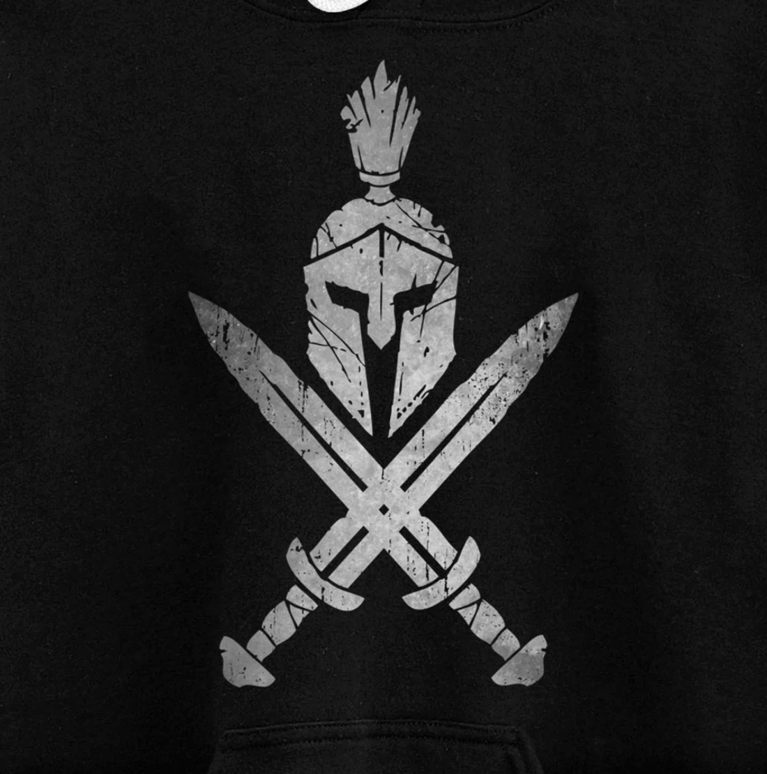 Roman Legion Soldier Gladiator Spartan Warrior Swords Helmet Pullover Hoodie