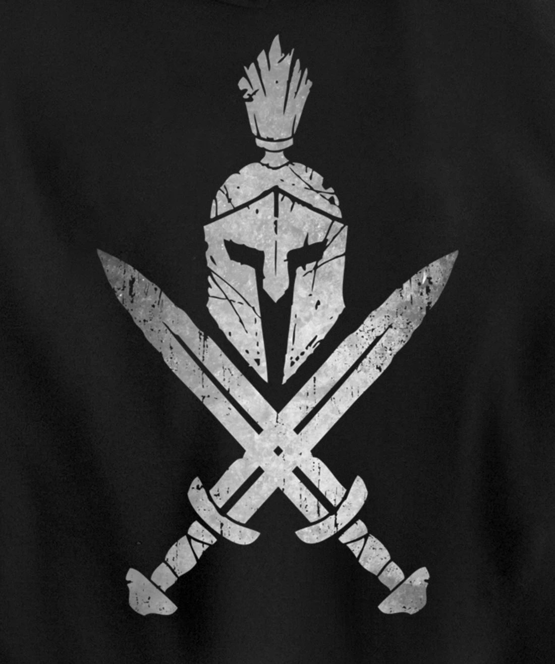 Roman Legion Soldier Gladiator Spartan Warrior Swords Helmet Pullover Hoodie