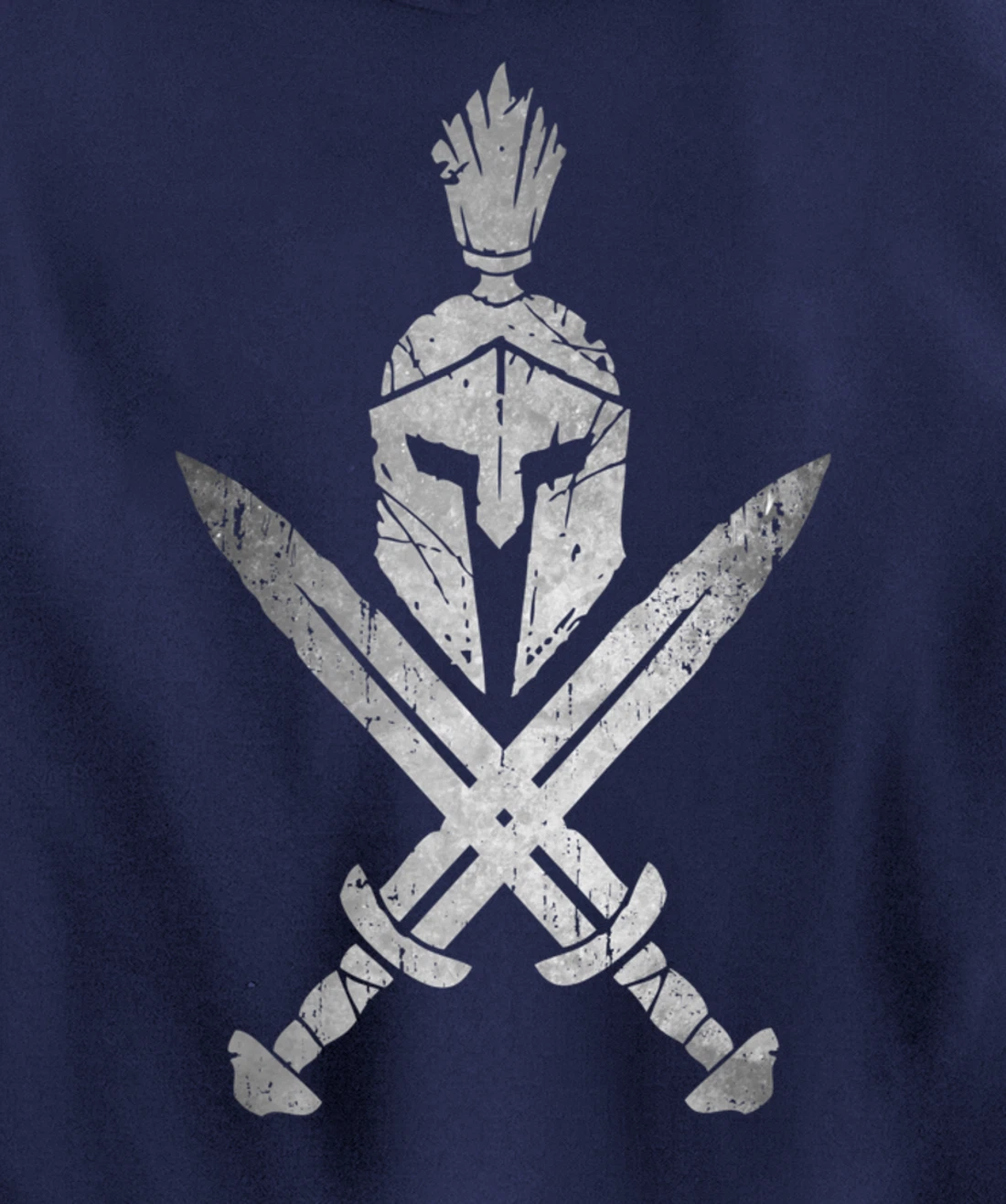 Roman Legion Soldier Gladiator Spartan Warrior Swords Helmet Pullover Hoodie