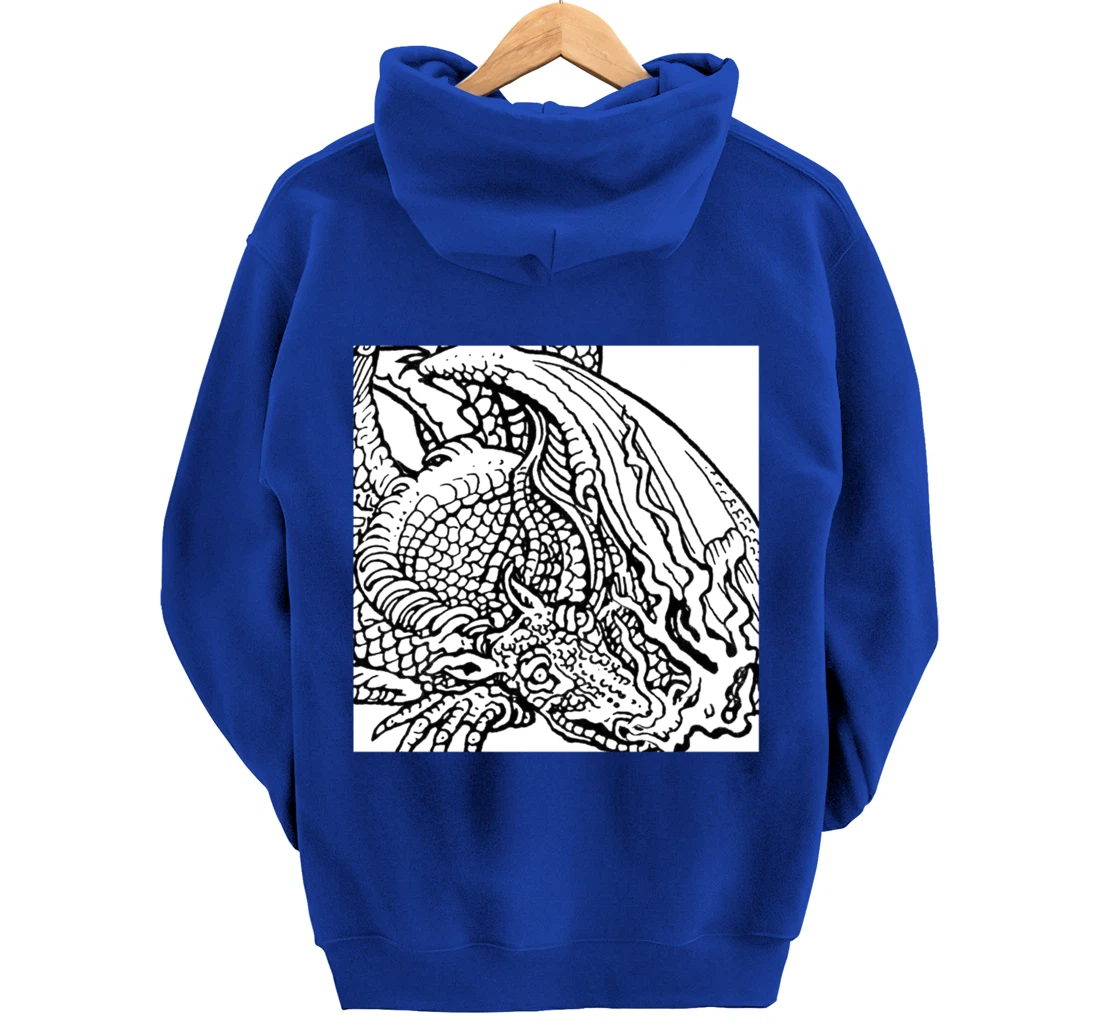 The scaled pilots and vintage one art style Pullover Hoodie