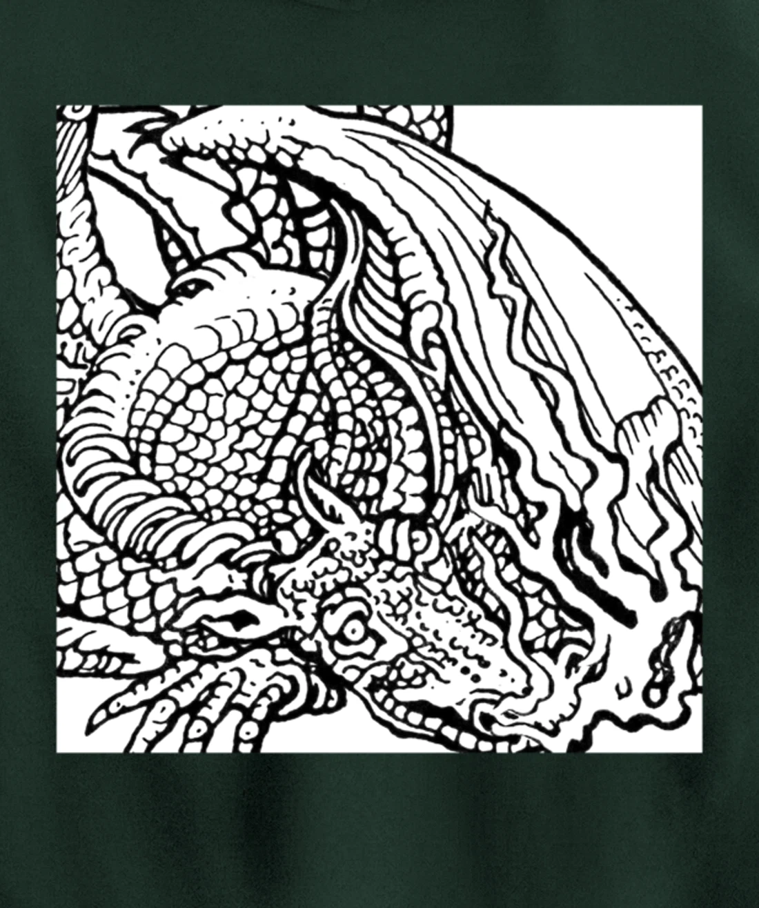 The scaled pilots and vintage one art style Pullover Hoodie