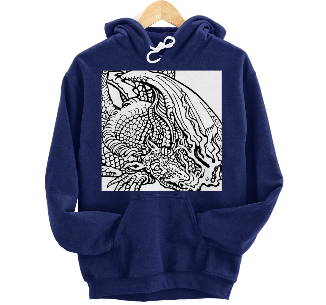 The scaled pilots and vintage one art style Pullover Hoodie