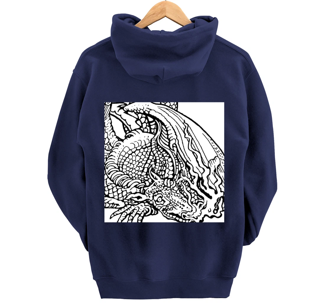 The scaled pilots and vintage one art style Pullover Hoodie