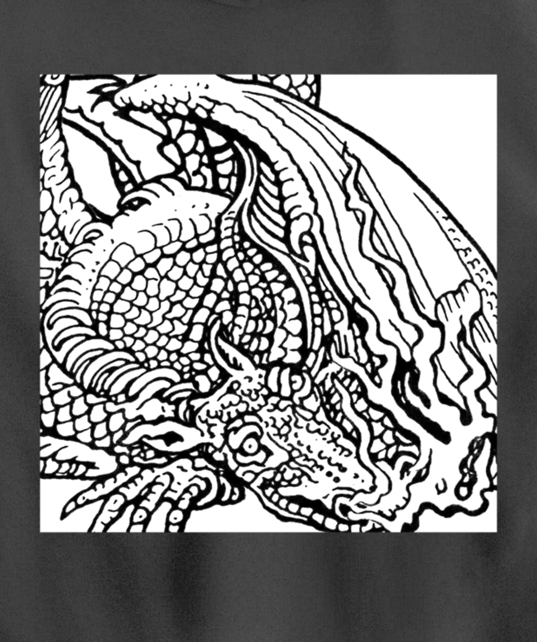 The scaled pilots and vintage one art style Pullover Hoodie