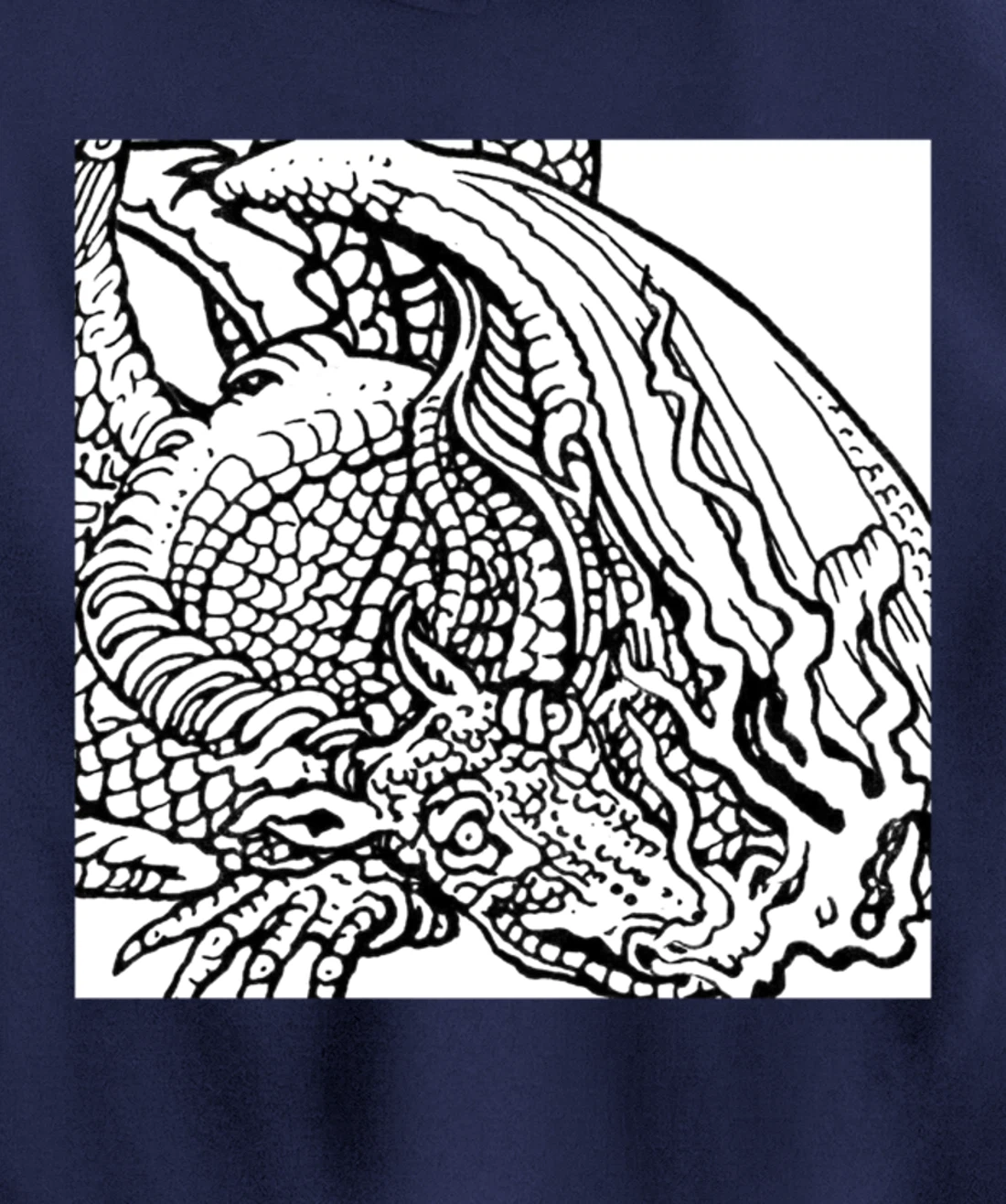 The scaled pilots and vintage one art style Pullover Hoodie