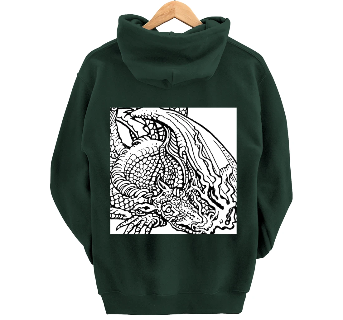 The scaled pilots and vintage one art style Pullover Hoodie