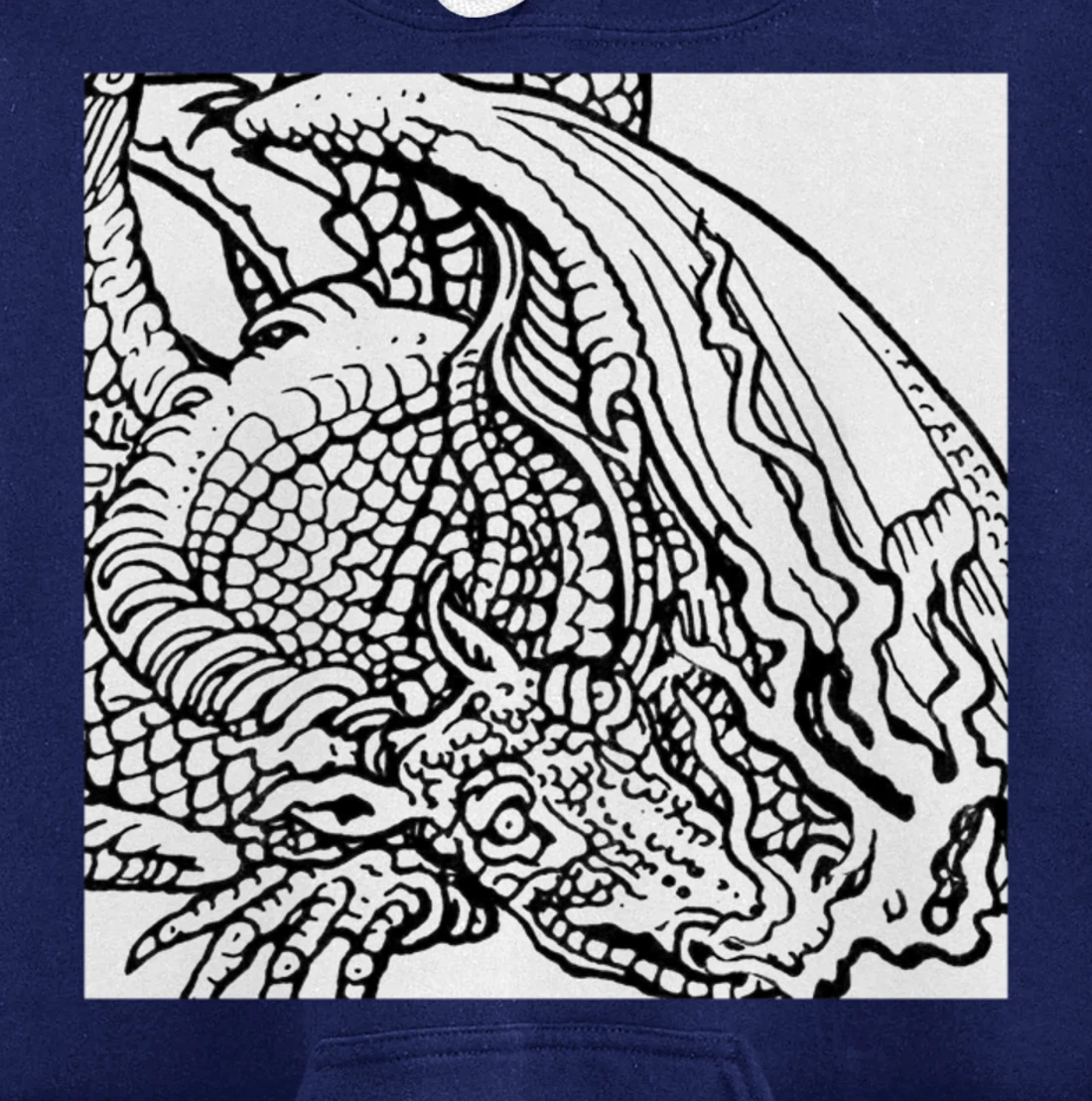 The scaled pilots and vintage one art style Pullover Hoodie