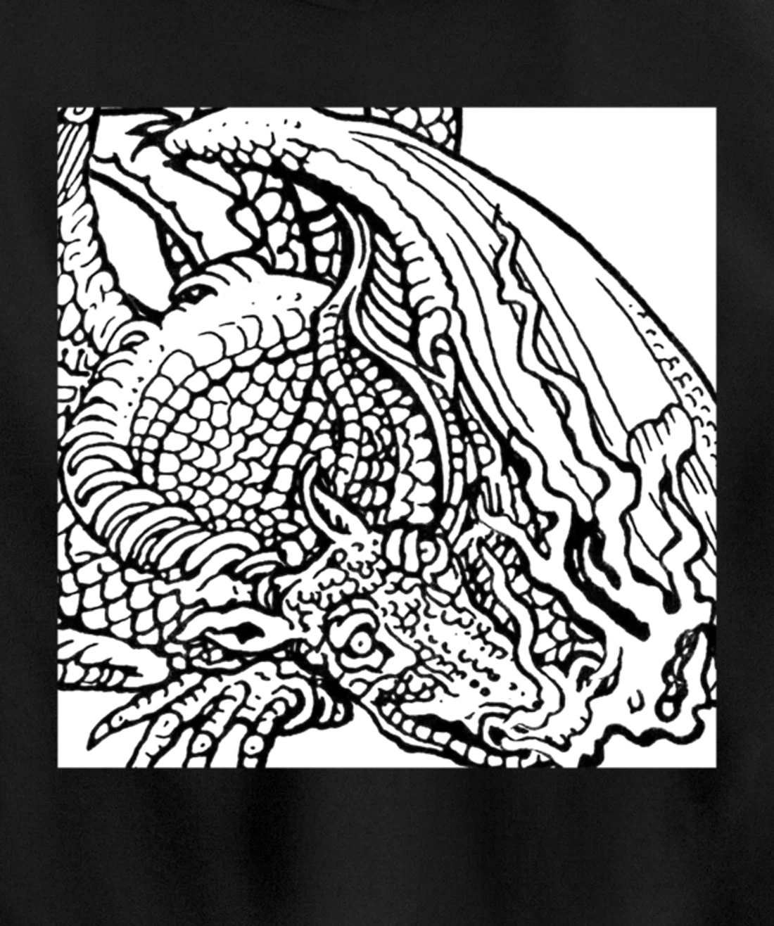 The scaled pilots and vintage one art style Pullover Hoodie